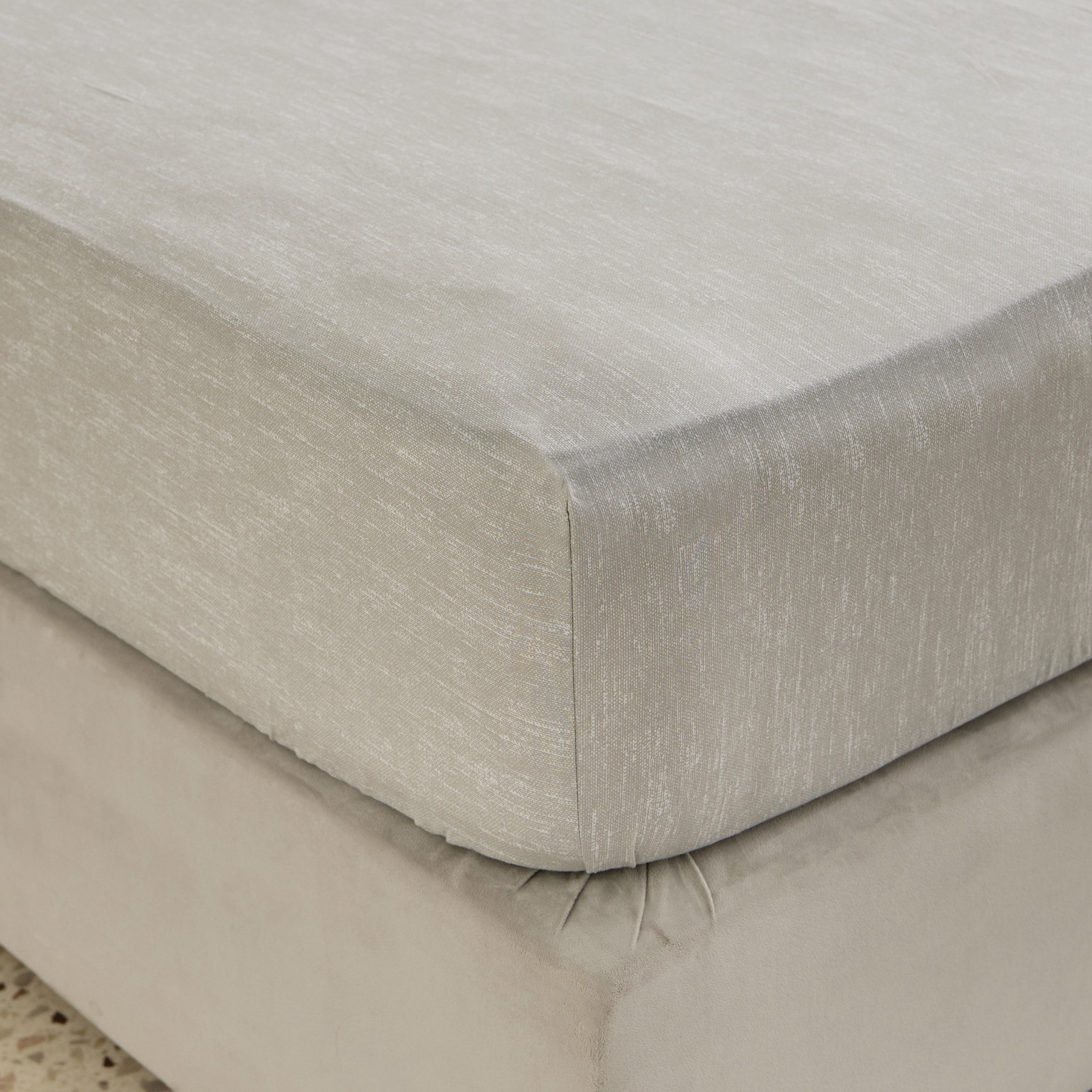Madison Luton Cotton Printed Super King Fitted Sheet - 200x200+30 cm-hbxhomeware-hbxbedroom-image-1