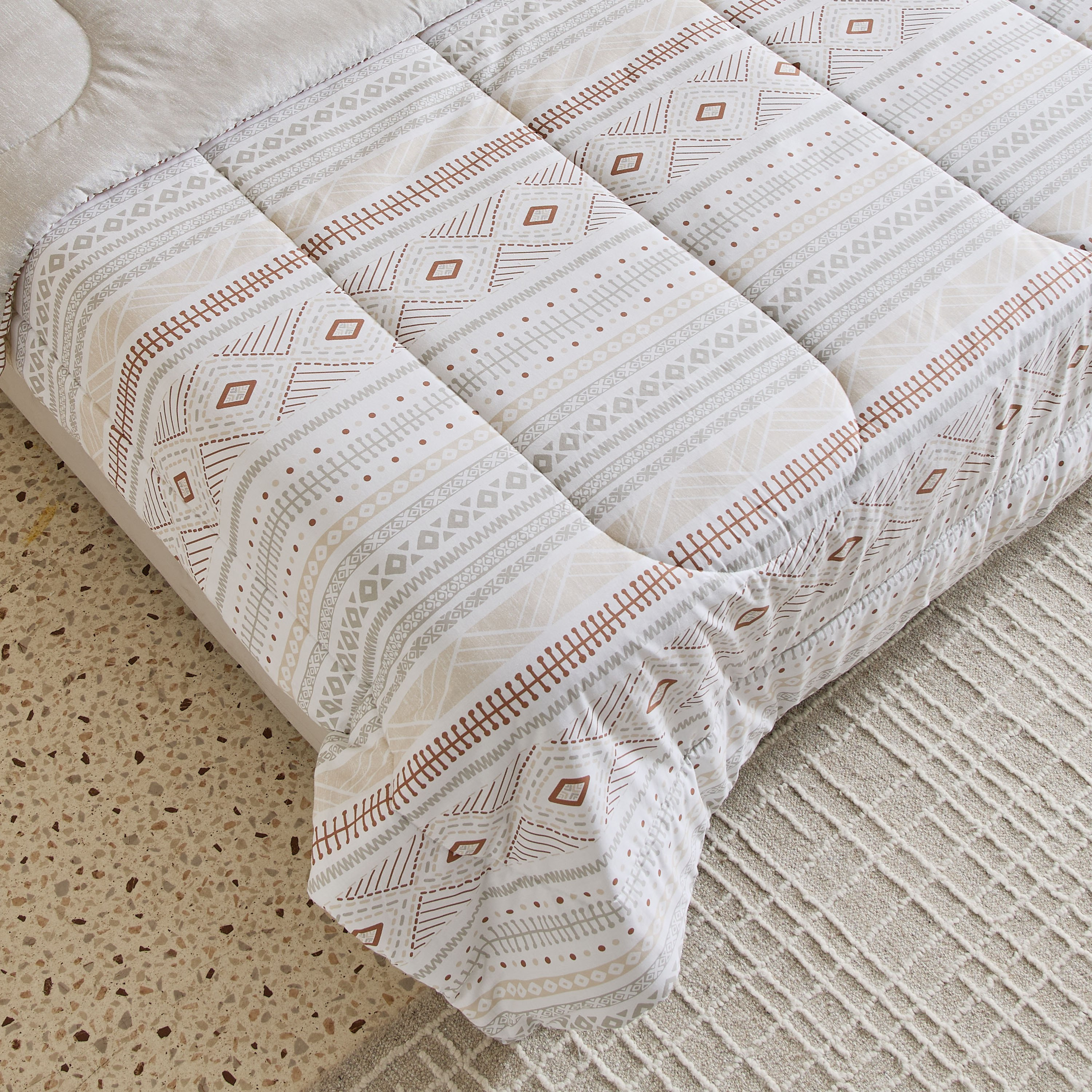 Madison Luton 5-Piece Cotton Printed King Comforter Set - 220x240 cm-hbxhomeware-hbxbedroom-image-3