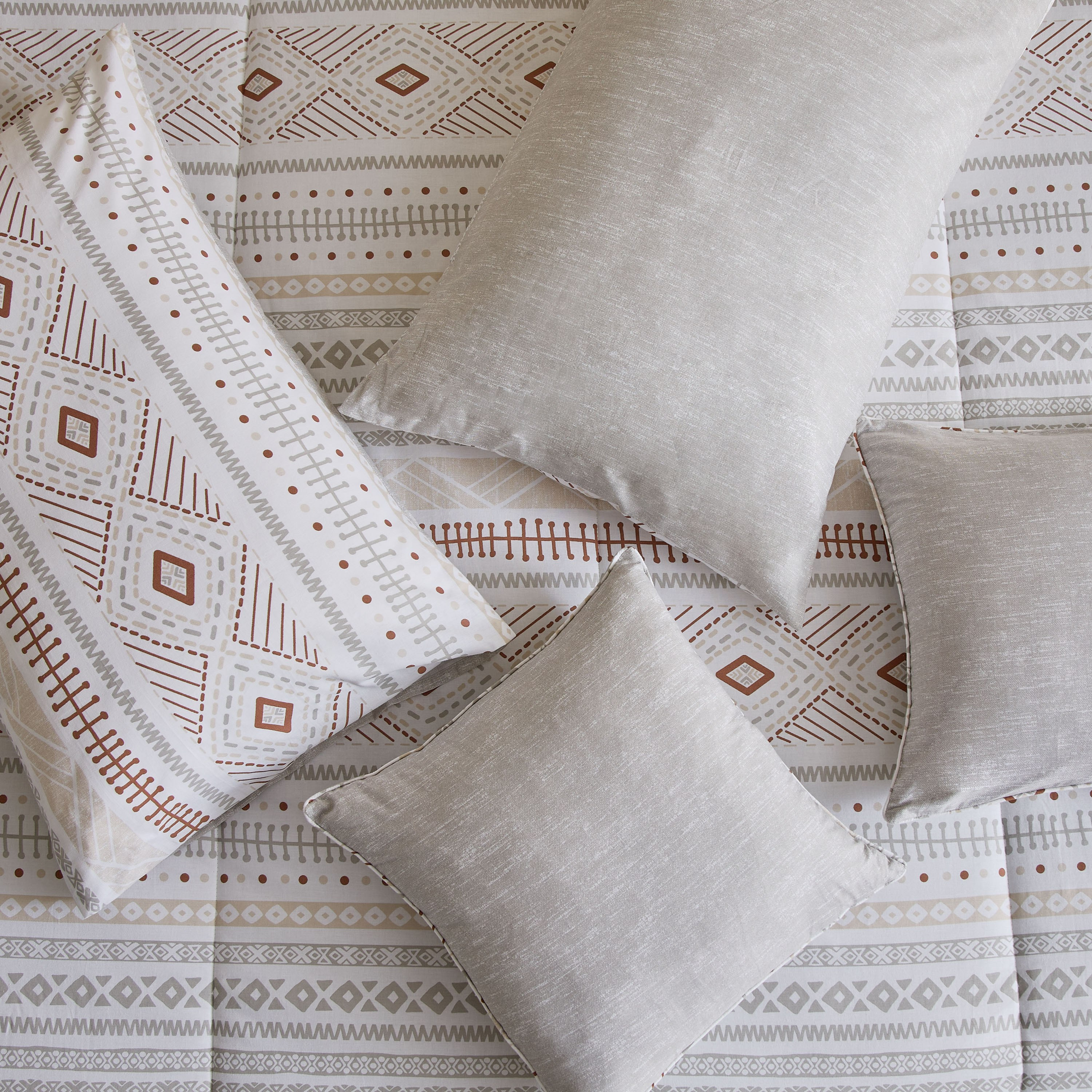Madison Luton 5-Piece Cotton Printed King Comforter Set - 220x240 cm-hbxhomeware-hbxbedroom-image-5