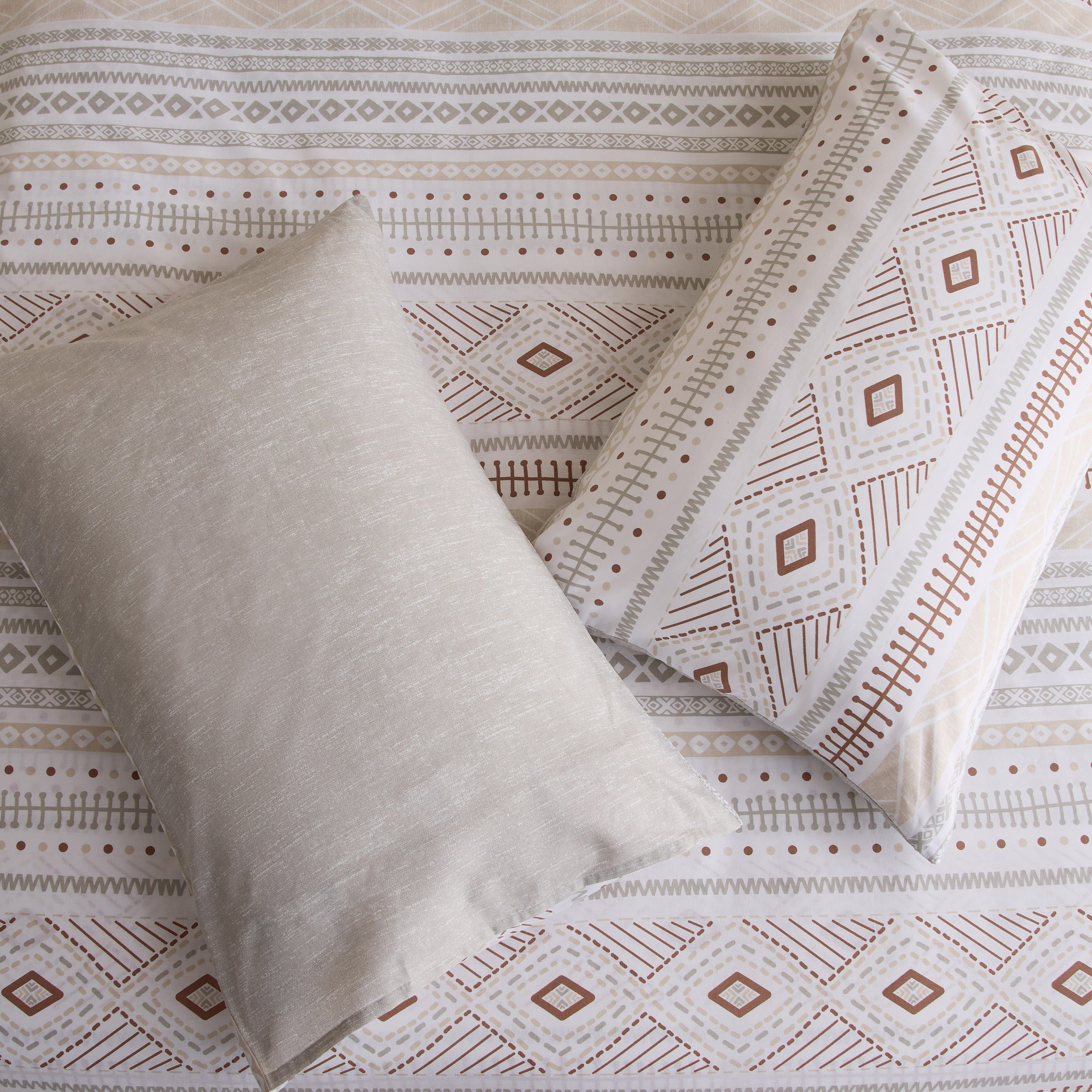 Madison Luton 3-Piece Printed Cotton Twin Duvet Cover Set - 150x220 cm-hbxhomeware-hbxbedroom-image-5