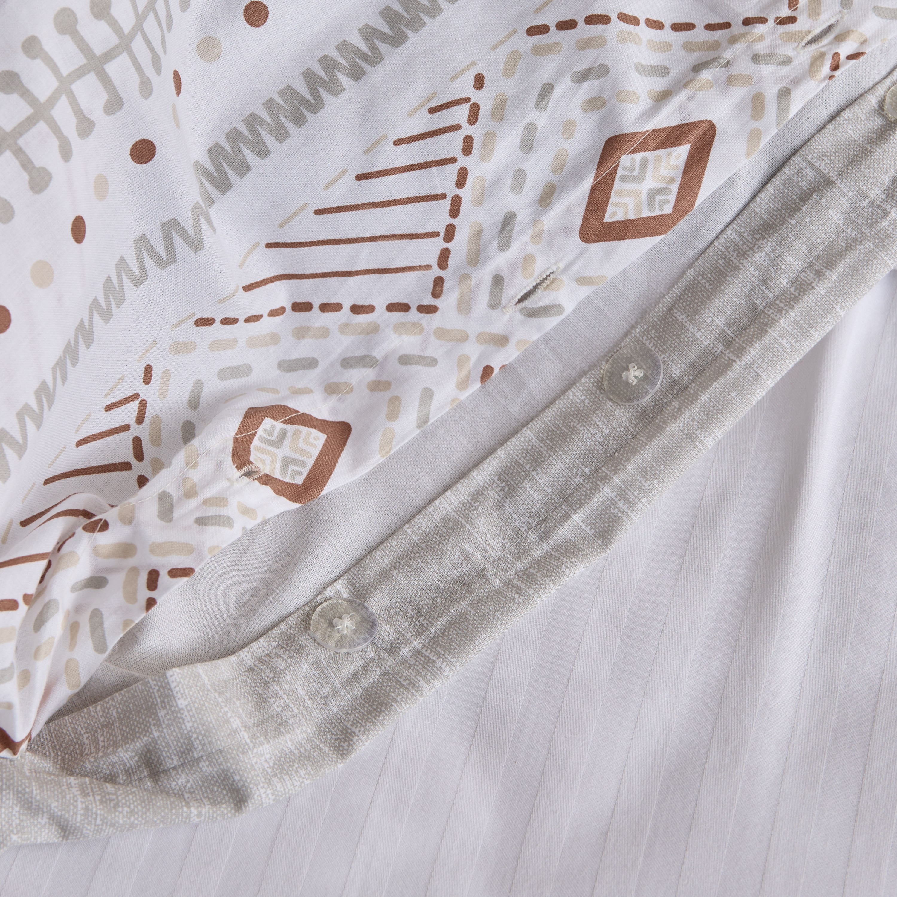 Madison Luton 3-Piece Printed Cotton Twin Duvet Cover Set - 150x220 cm-hbxhomeware-hbxbedroom-image-8