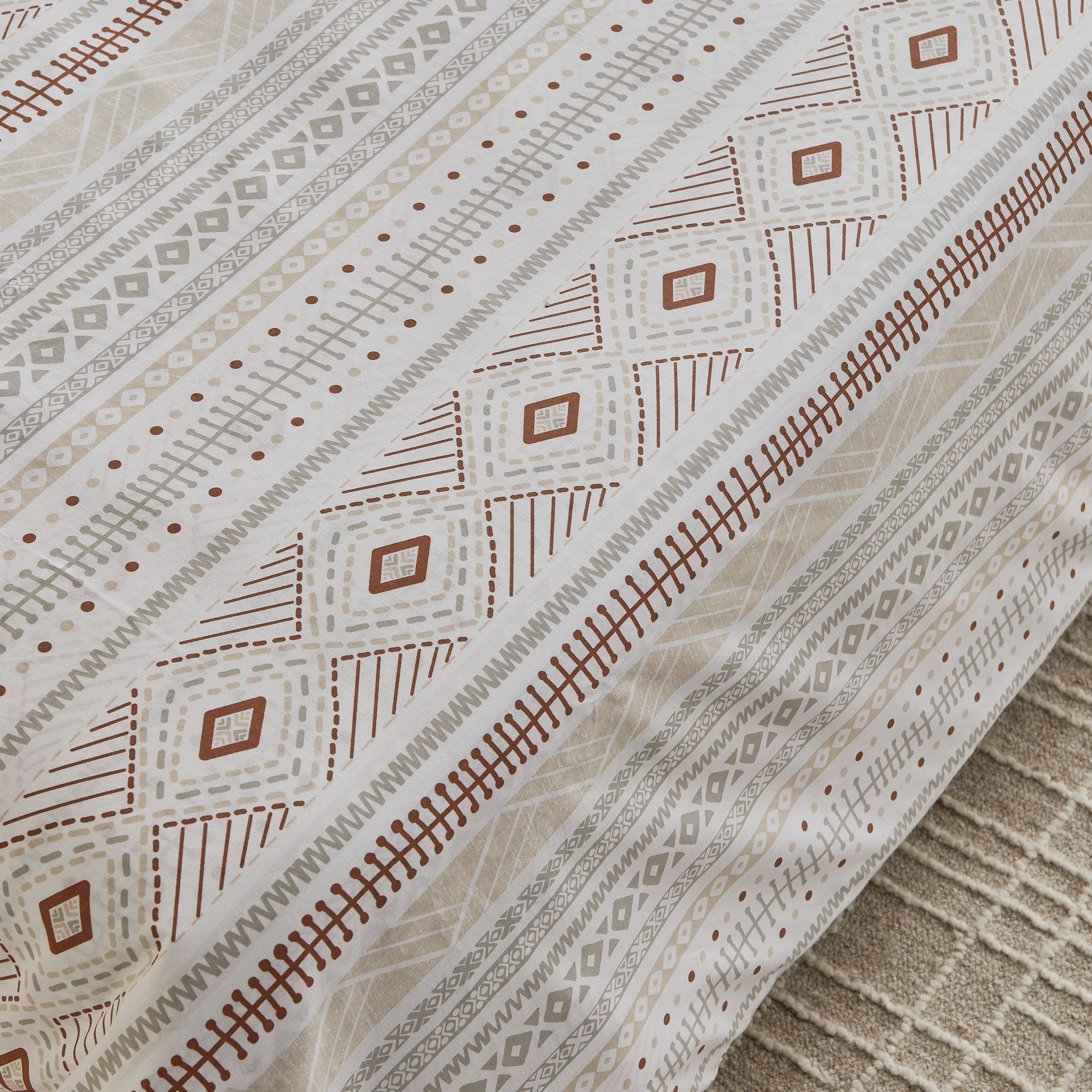 طقم غطاء لحاف كوين/ كينج قطن بطبعات 3 قطع من ماديسون لوتون - 220x220 سم-hbxhomeware-hbxbedroom-image-4