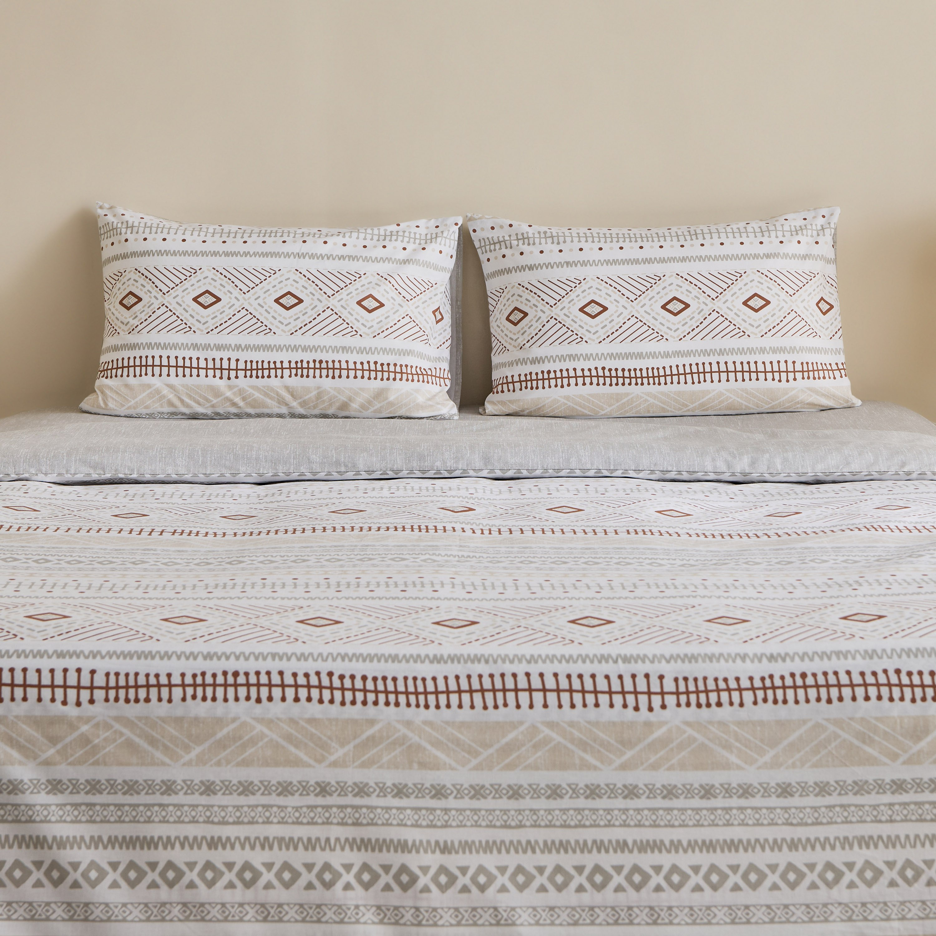 طقم غطاء لحاف سوبر كينج قطن بطبعات 3 قطع من ماديسون لوتون - 220x240 سم-hbxhomeware-hbxbedroom-image-2