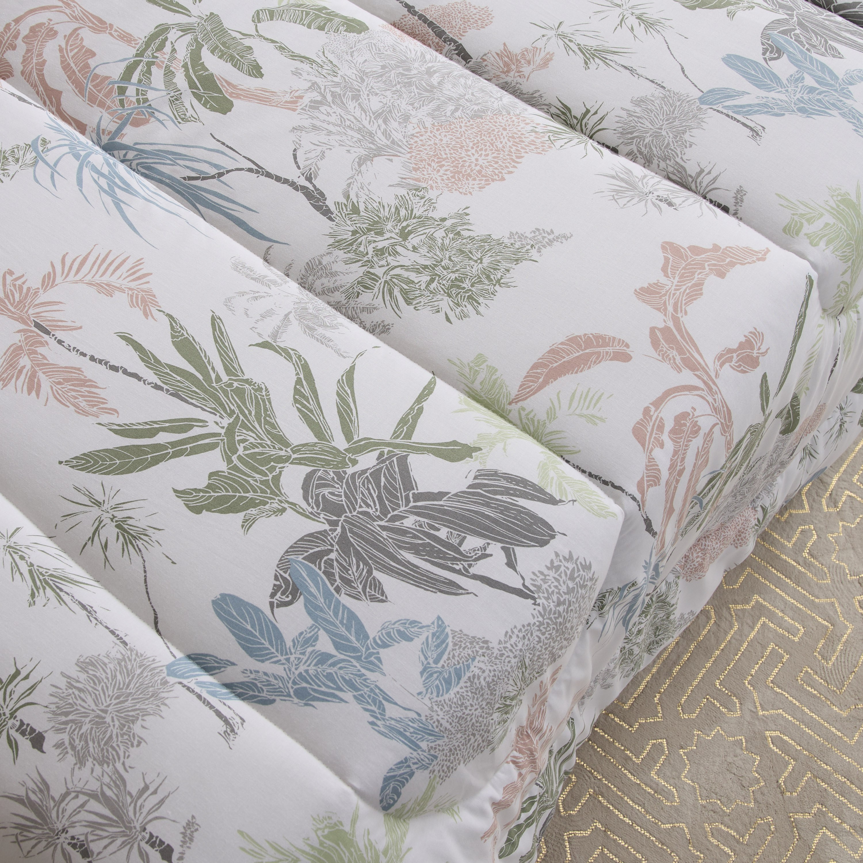 Valencia Arvika 5-Piece BIAB Printed Cotton Twin Comforter Set - 160x220 cm-hbxhomeware-hbxbedroom-image-4