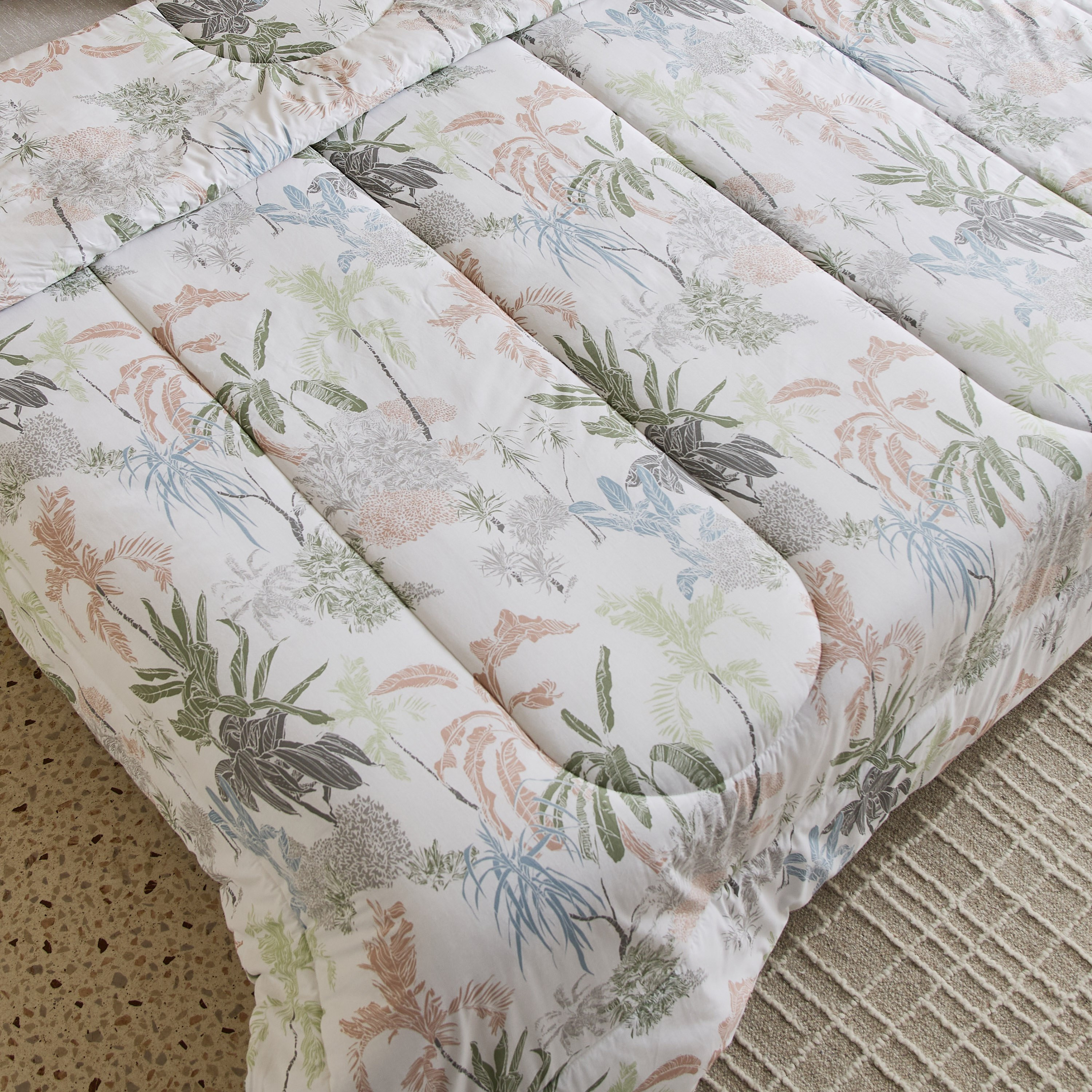 Valencia Arvika 7-Piece BIAB Printed Cotton King Comforter Set - 220x240 cm-hbxhomeware-hbxbedroom-image-3