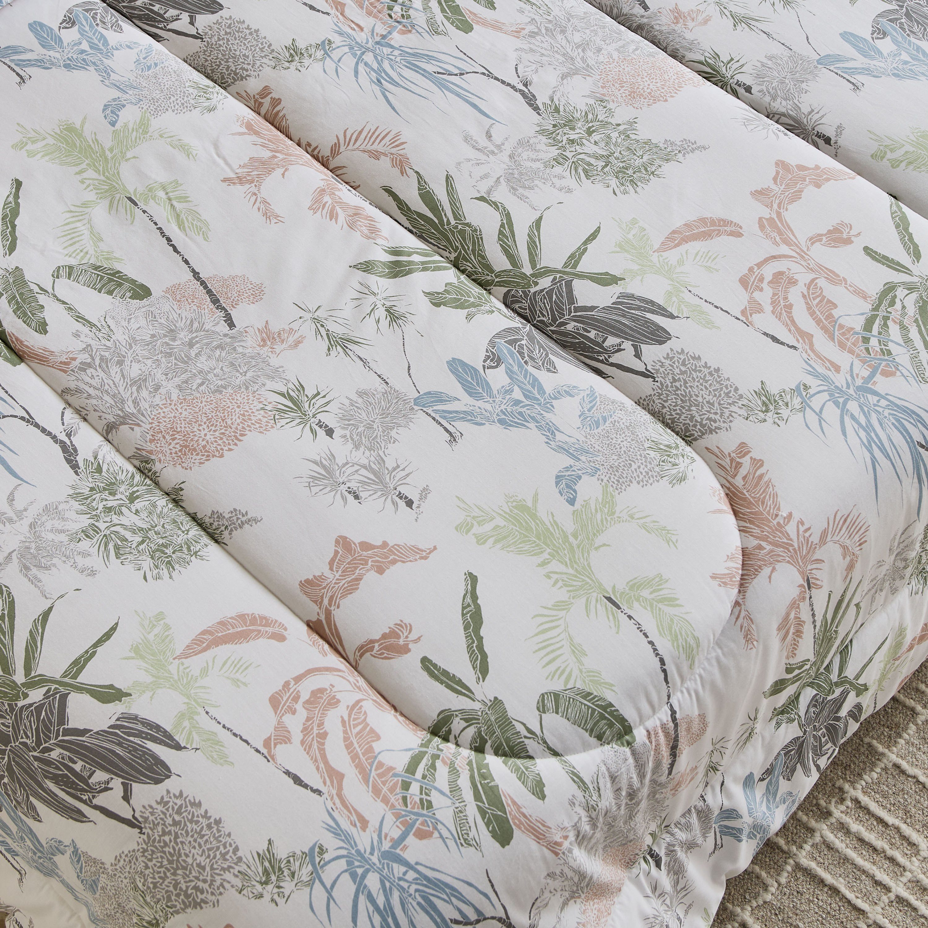 Valencia Arvika 7-Piece BIAB Printed Cotton King Comforter Set - 220x240 cm-hbxhomeware-hbxbedroom-image-4