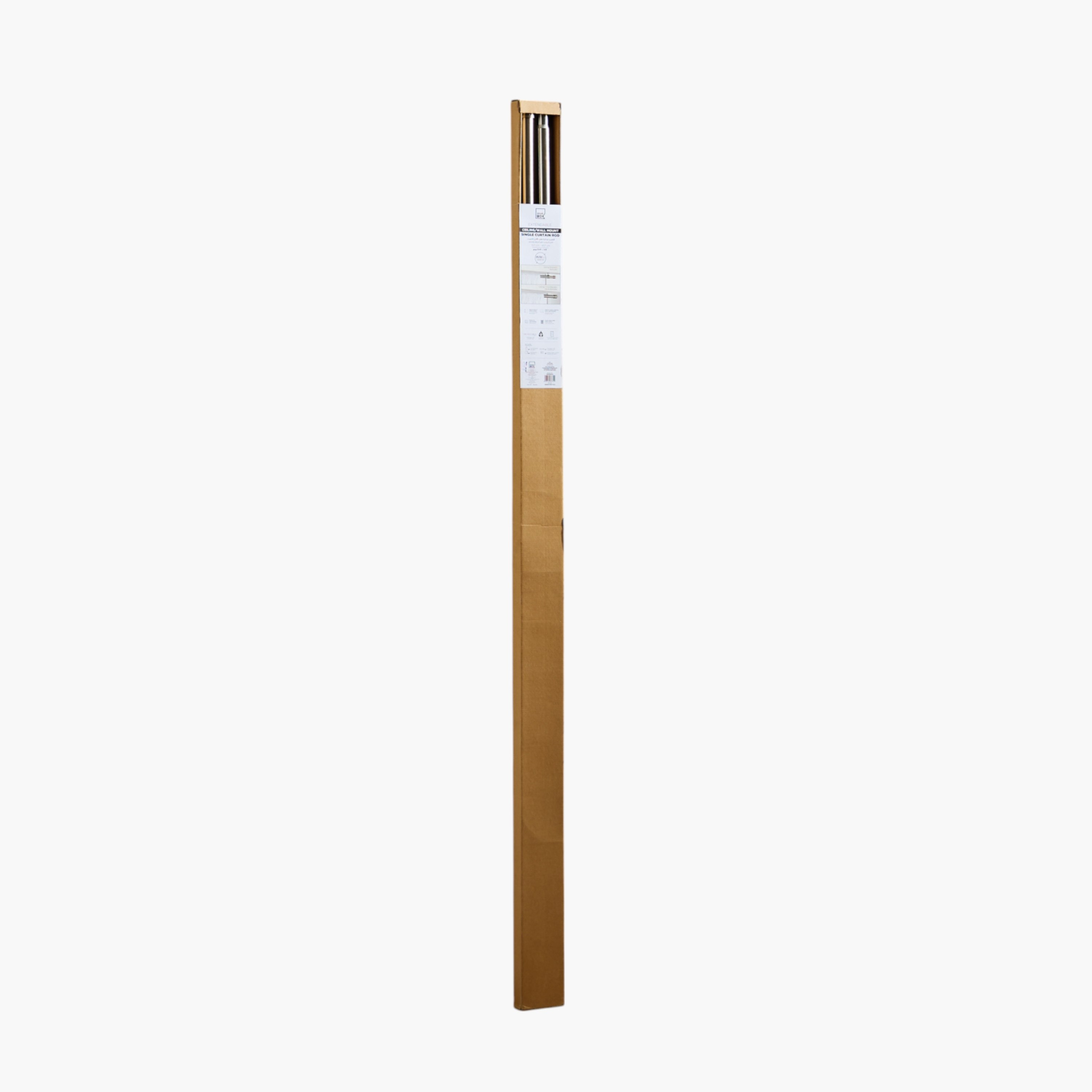 End to End 25mm Ceiling Wall Mount Extendable Single Curtain Rod with Brackets - 157- 457 cm-PROMO_HB_AE_B1G1_250925-image-6