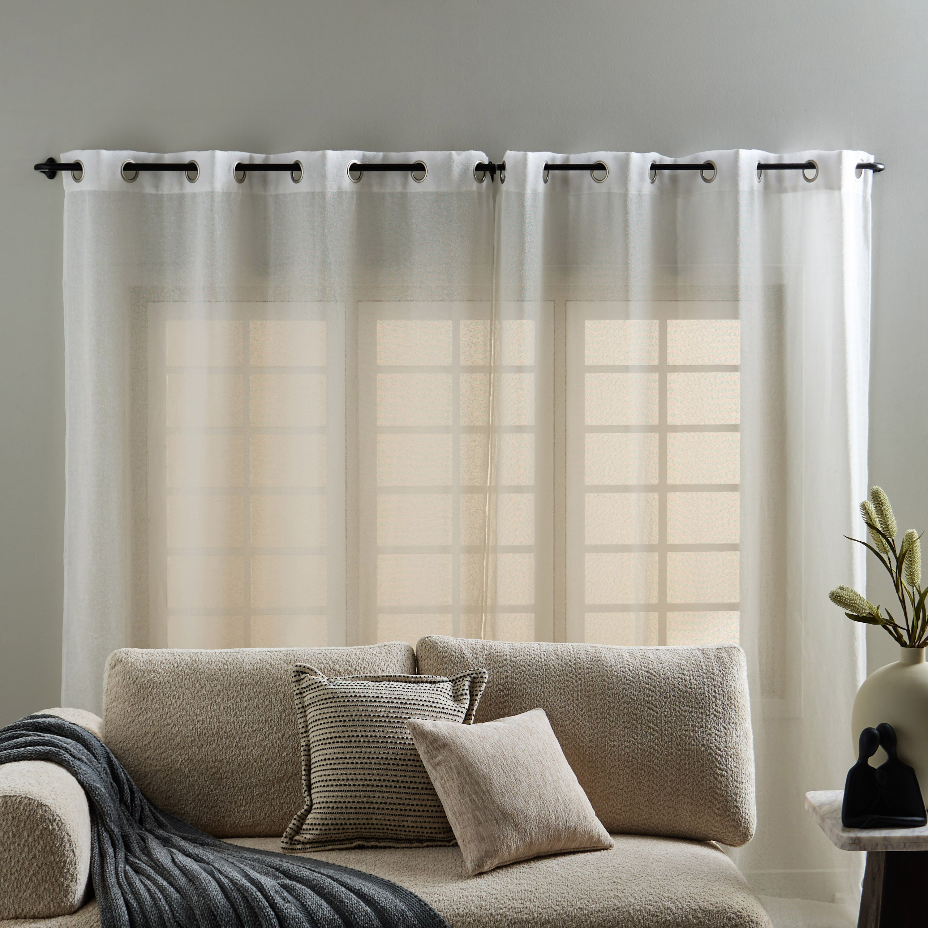 Wrap 19mm Extendable Blackout Single Curtain Rod - 110-320 cm-hbxhomeware-hbxbedroom-image-5