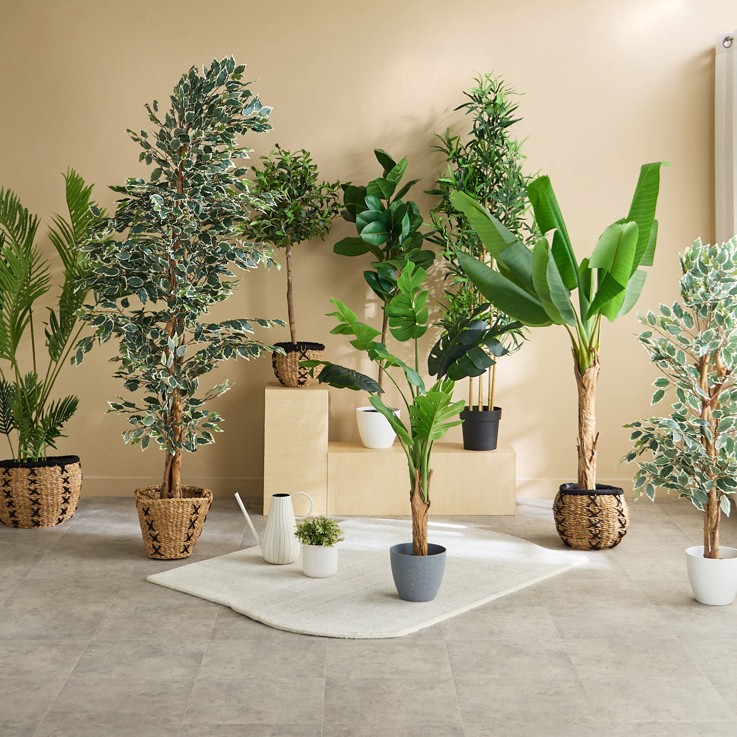 شجرة بامبو صناعية من تيدورا سيلفان - 70×70×175 سم-hbxdecorandfurnishings-homeaccessories-artificialflowersandplants-image-5