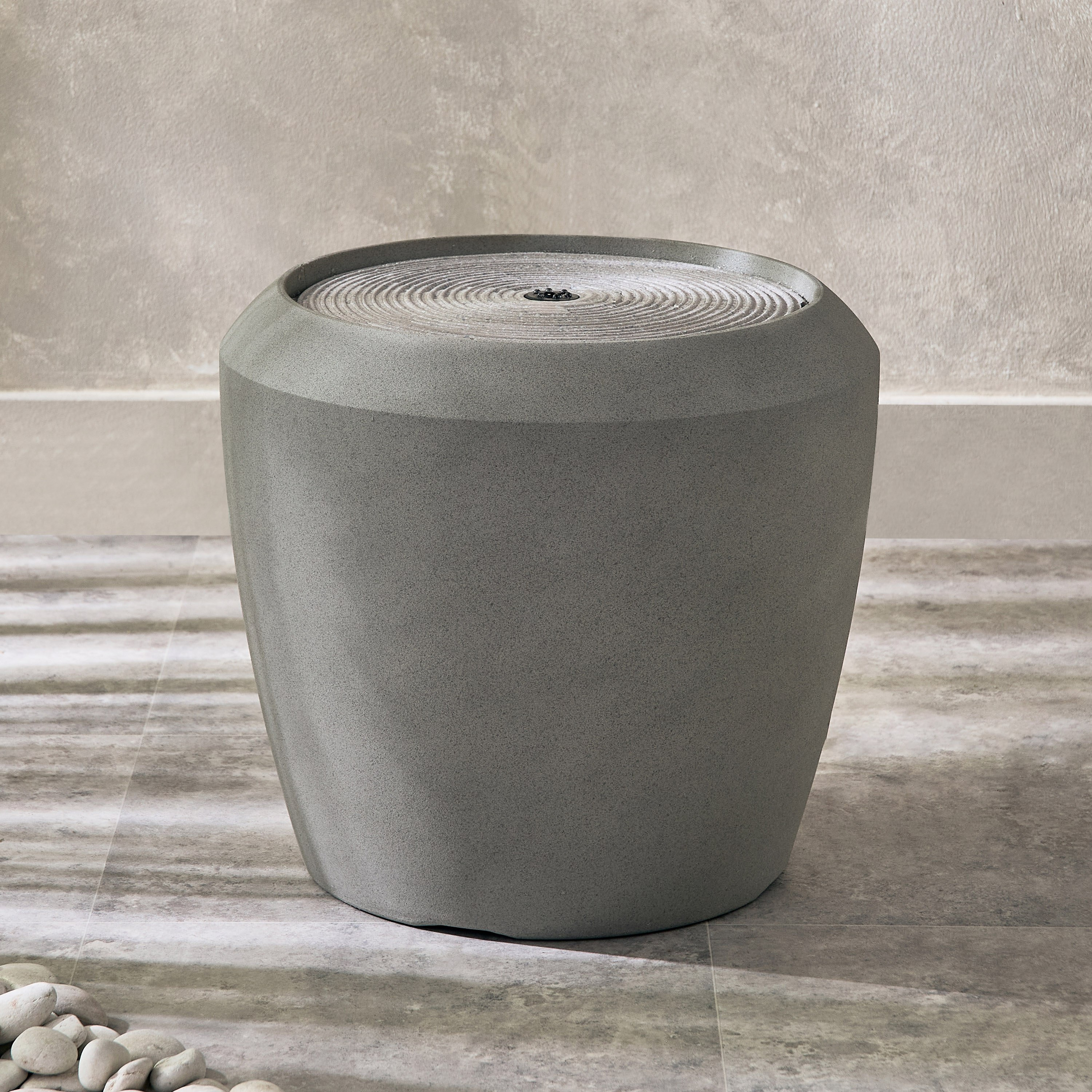 Vera - Elysian Resin Outdoor Fountain - 44x44x39.5 cm-hbxhomeware-gardenandoutdoor-outdoorfountain-image-1