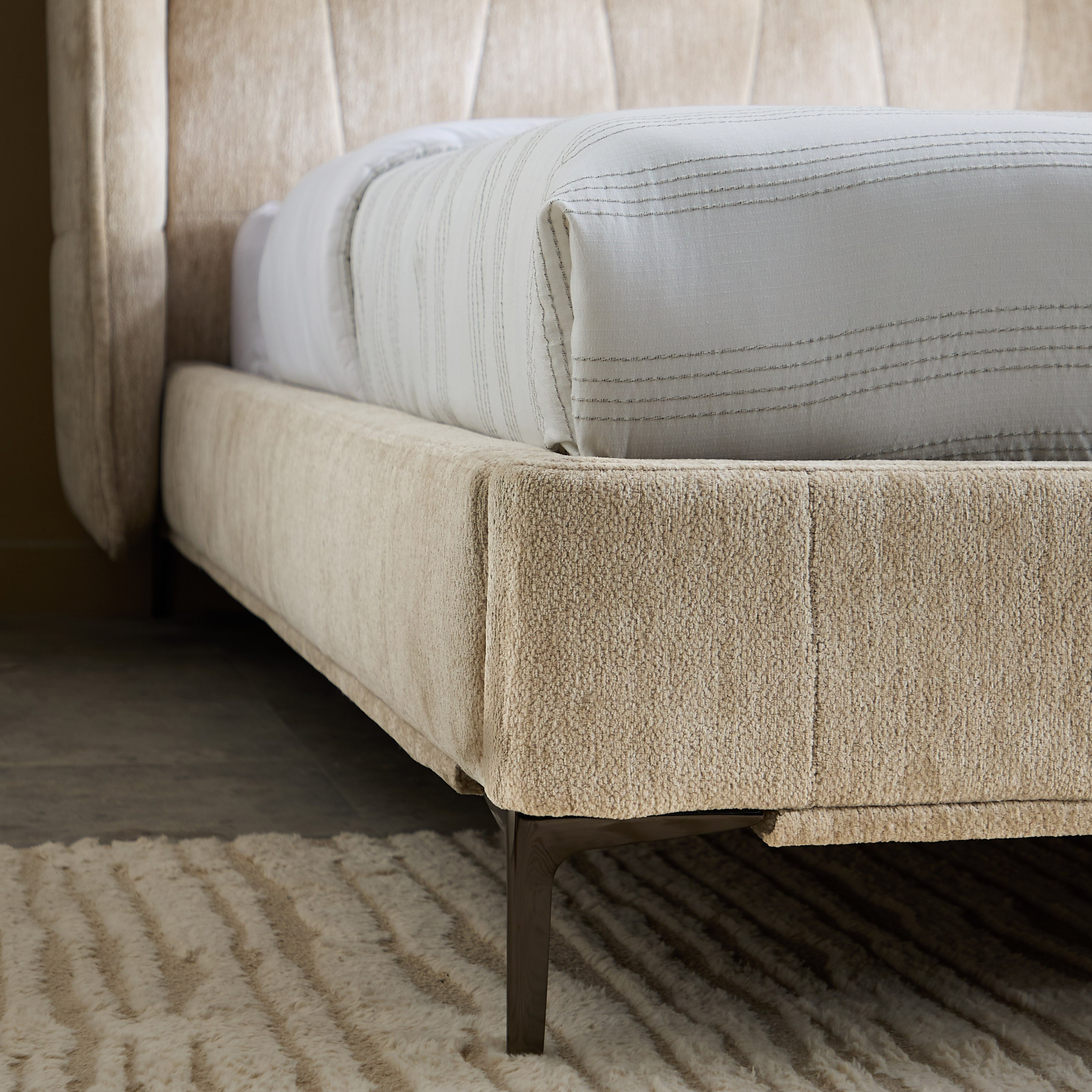 سرير توين منجّد منسا نكست من مارويل - 120x200 سم-hbxbedroom-bedsandbedsets-upholsteredbeds-twin-image-4