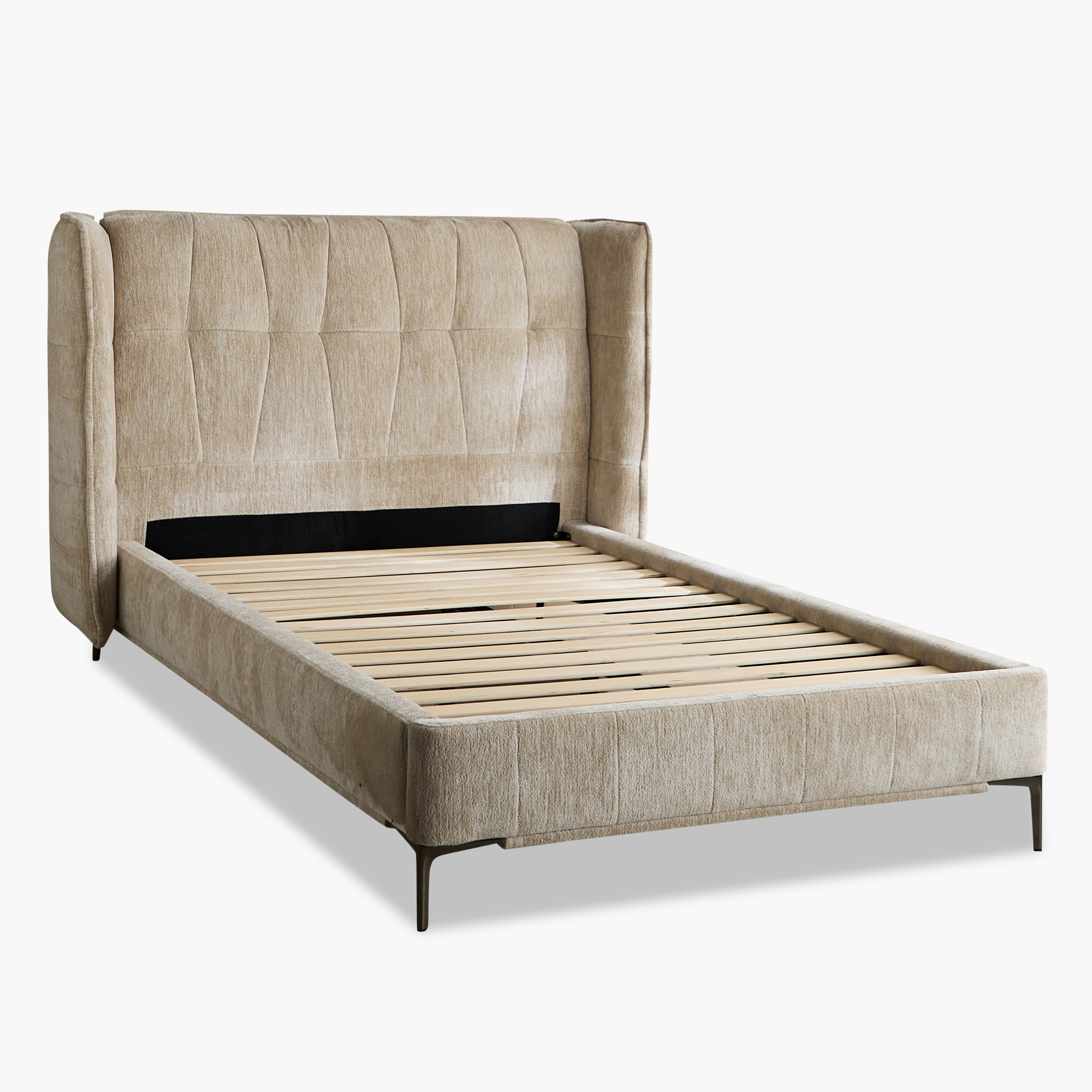 سرير توين منجّد منسا نكست من مارويل - 120x200 سم-hbxbedroom-bedsandbedsets-upholsteredbeds-twin-image-7