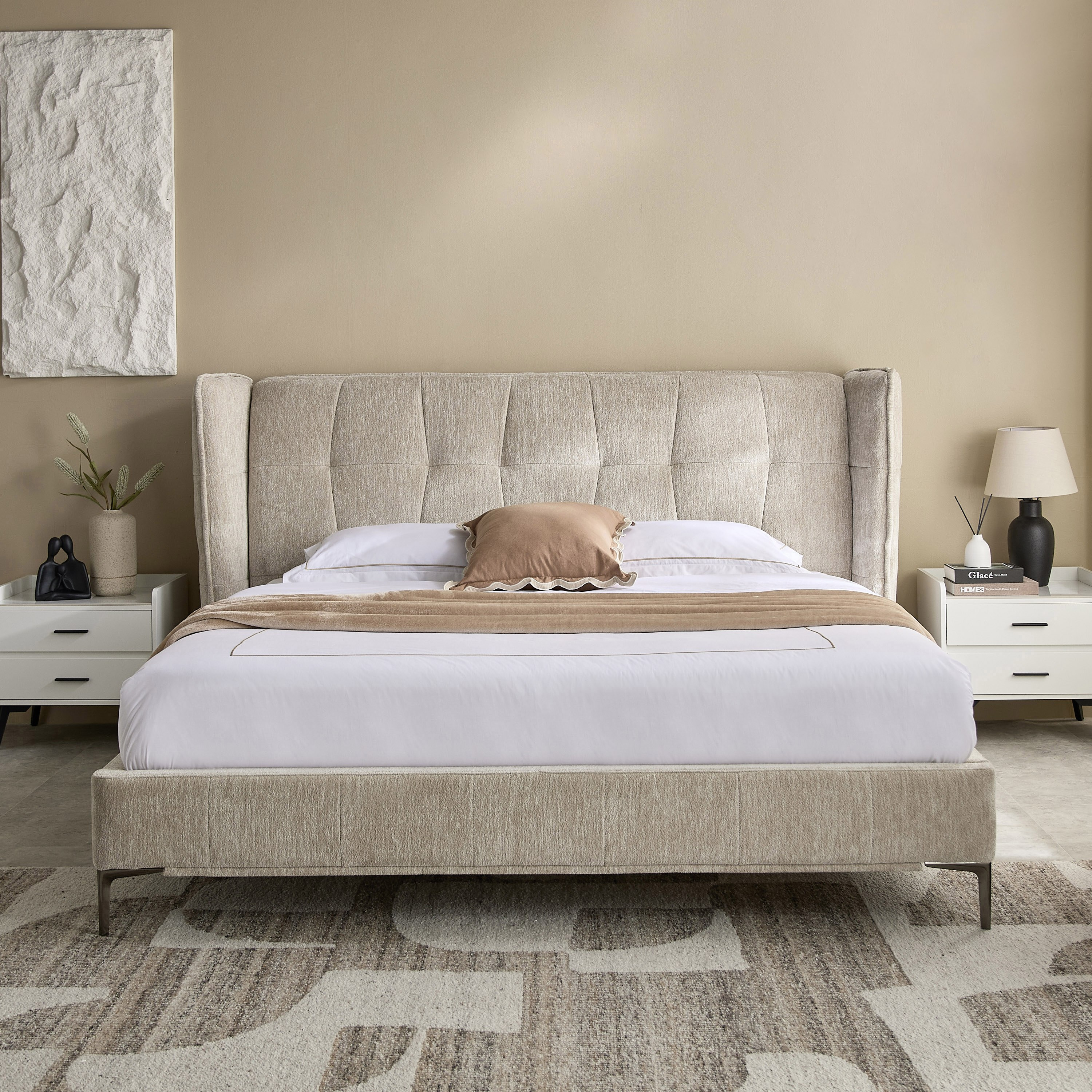 Marwell Mensa Nxt Upholstered King Bed - 180x200 cm-PROMO_HB_UAE_HBX10_250526-image-2