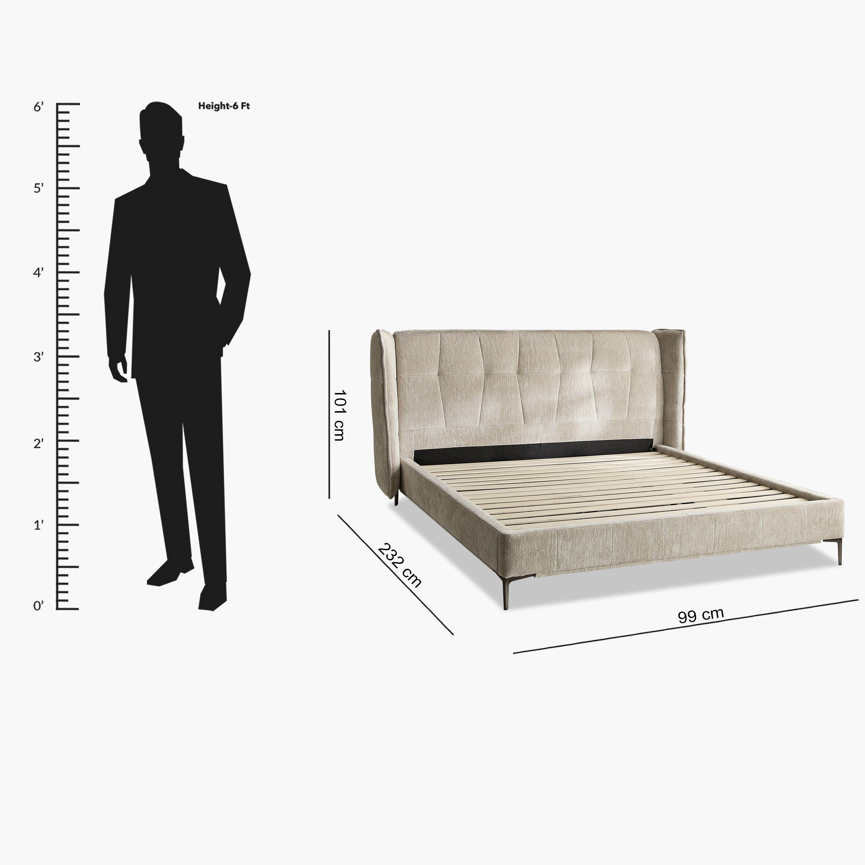 Marwell Mensa Nxt Upholstered King Bed - 180x200 cm-PROMO_HB_UAE_HBX10_250526-image-8