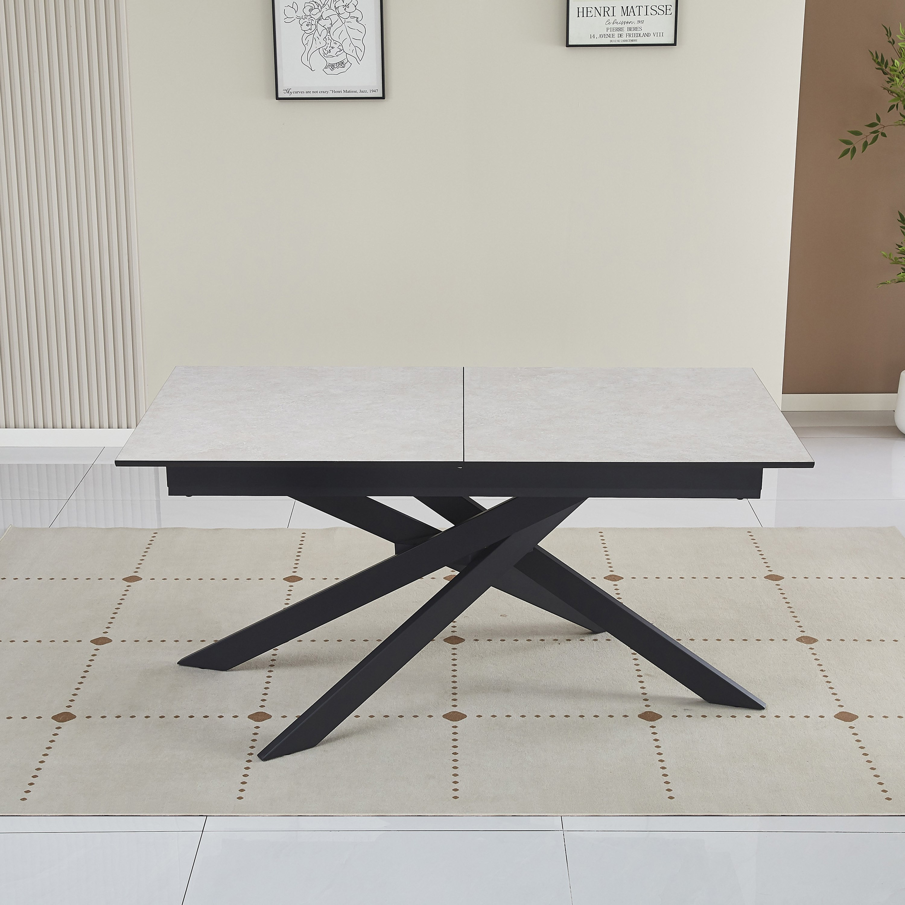 طاولة سفرة قابلة للتمديد لـ 6-8 أشخاص من بازل-hbxdiningroom-diningtablesandsets-diningtables-sixseater-image-2