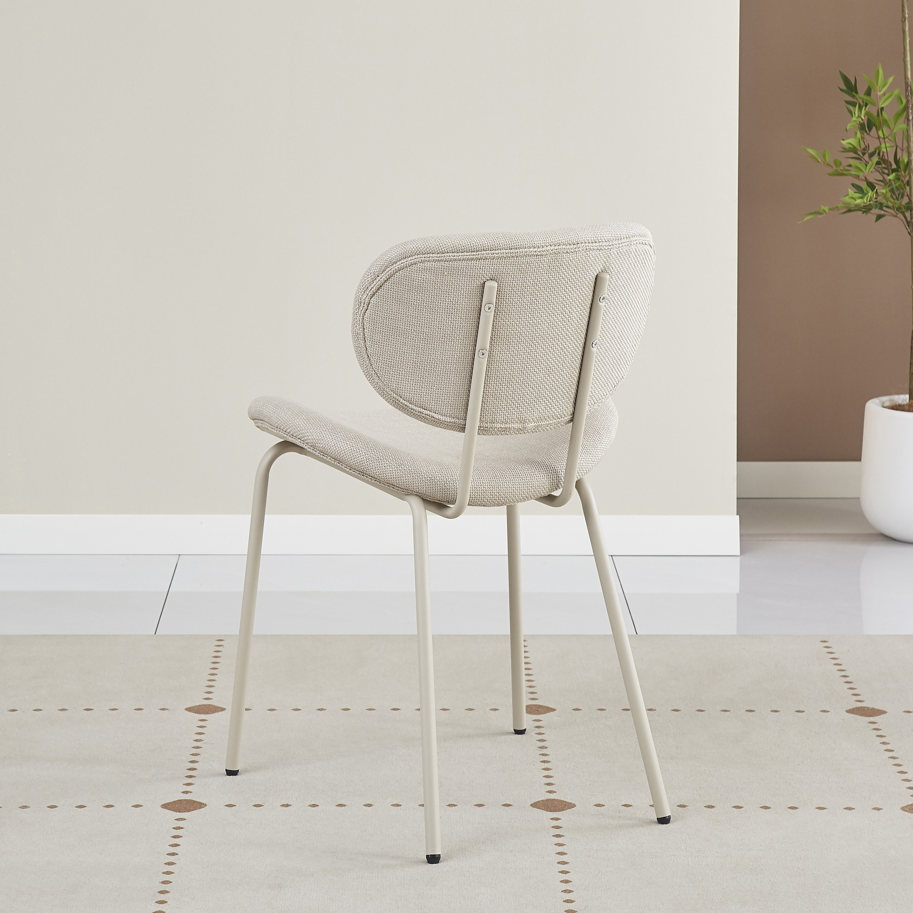 طقم طاولة بحجر ملبد سفرة 1+6 من مورغان-hbxfurniture-diningtablesandsets-diningsets-sixseater-image-10