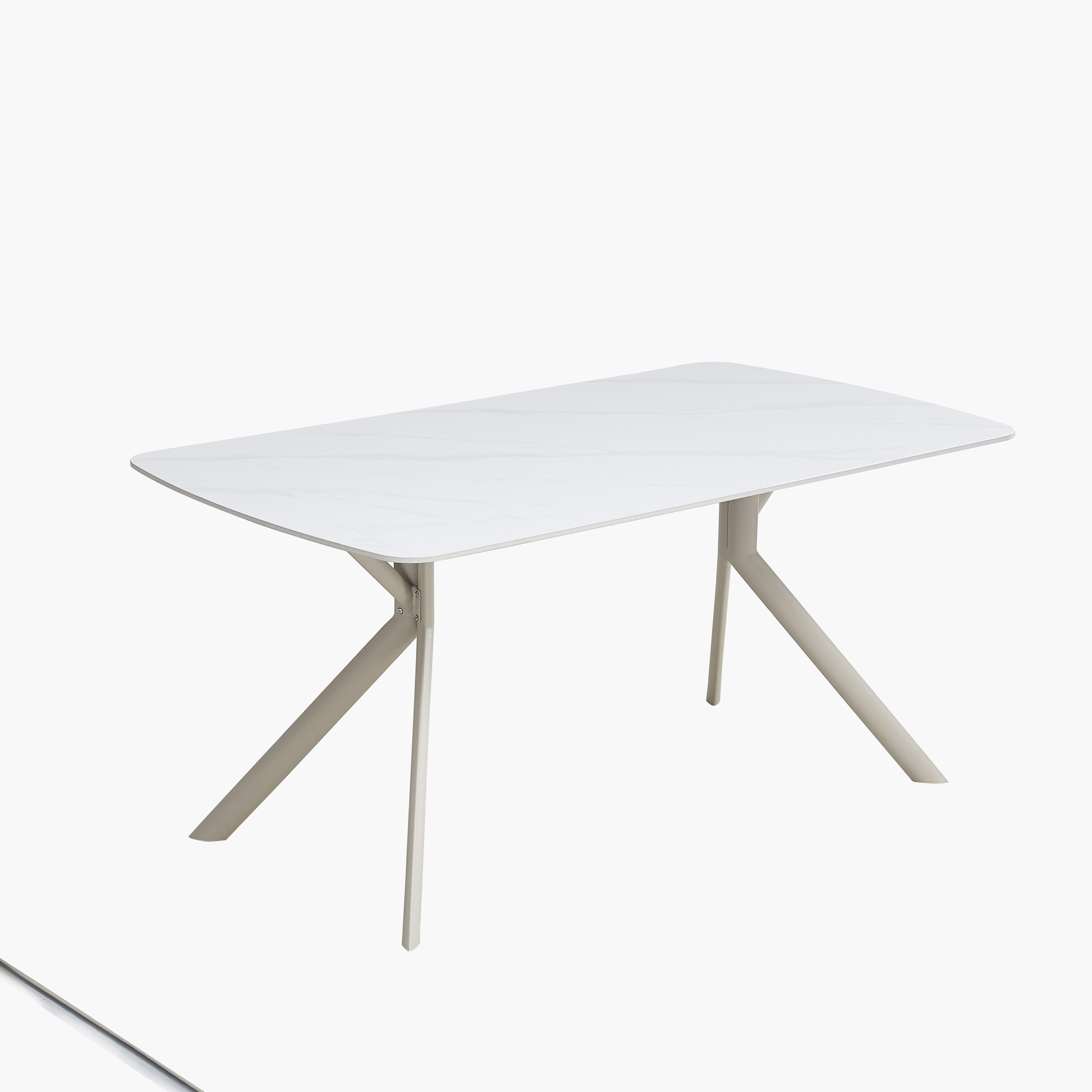 طقم طاولة بحجر ملبد سفرة 1+6 من مورغان-hbxfurniture-diningtablesandsets-diningsets-sixseater-image-4
