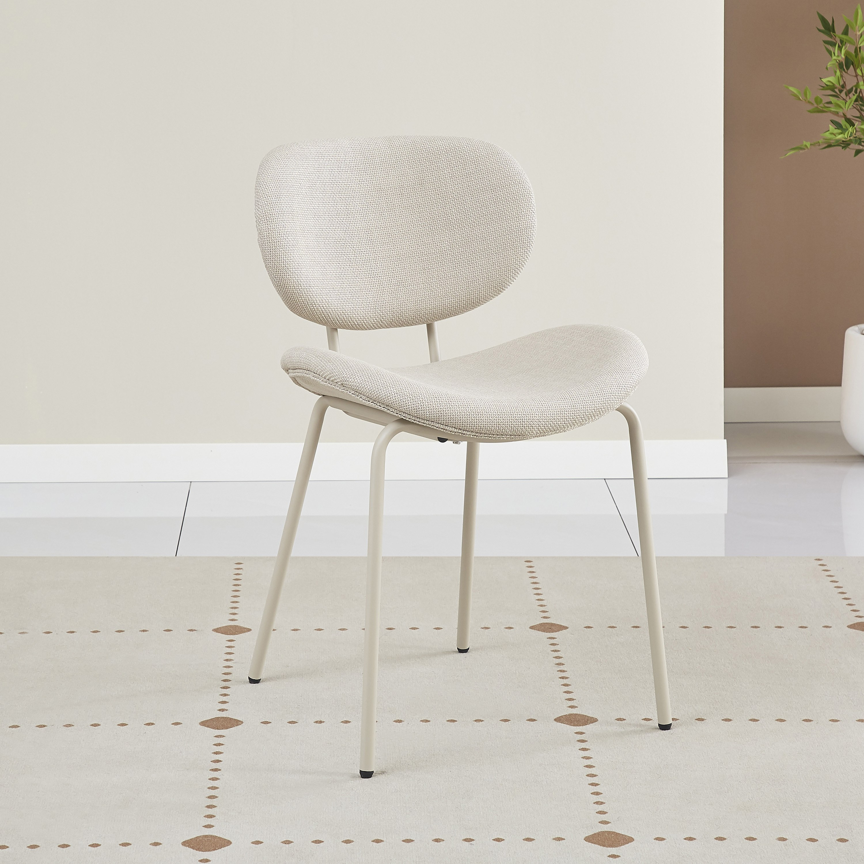 طقم طاولة بحجر ملبد سفرة 1+6 من مورغان-hbxfurniture-diningtablesandsets-diningsets-sixseater-image-8