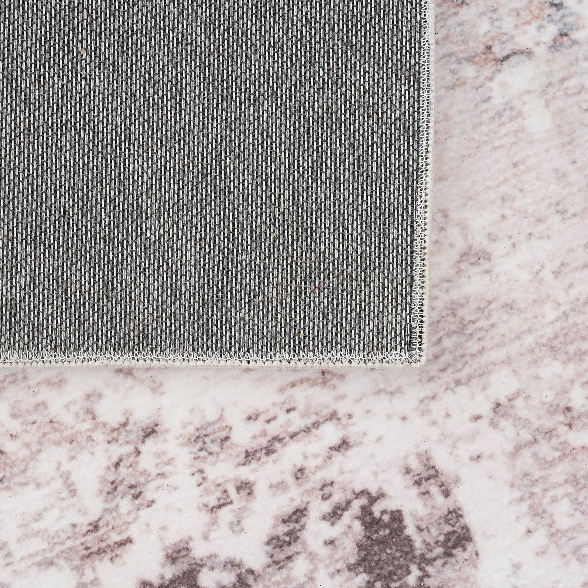 Milan Arfina Printed Plush Fur Rug - 160x230 cm-hbxdecorandfurnishings-floorcoverings-rugs-image-2