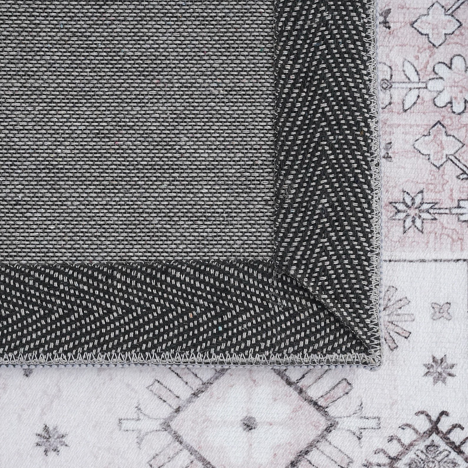 Wells Rabia Printed Flannel Rug - 250x360 cm-hbxdecorandfurnishings-floorcoverings-rugs-image-5