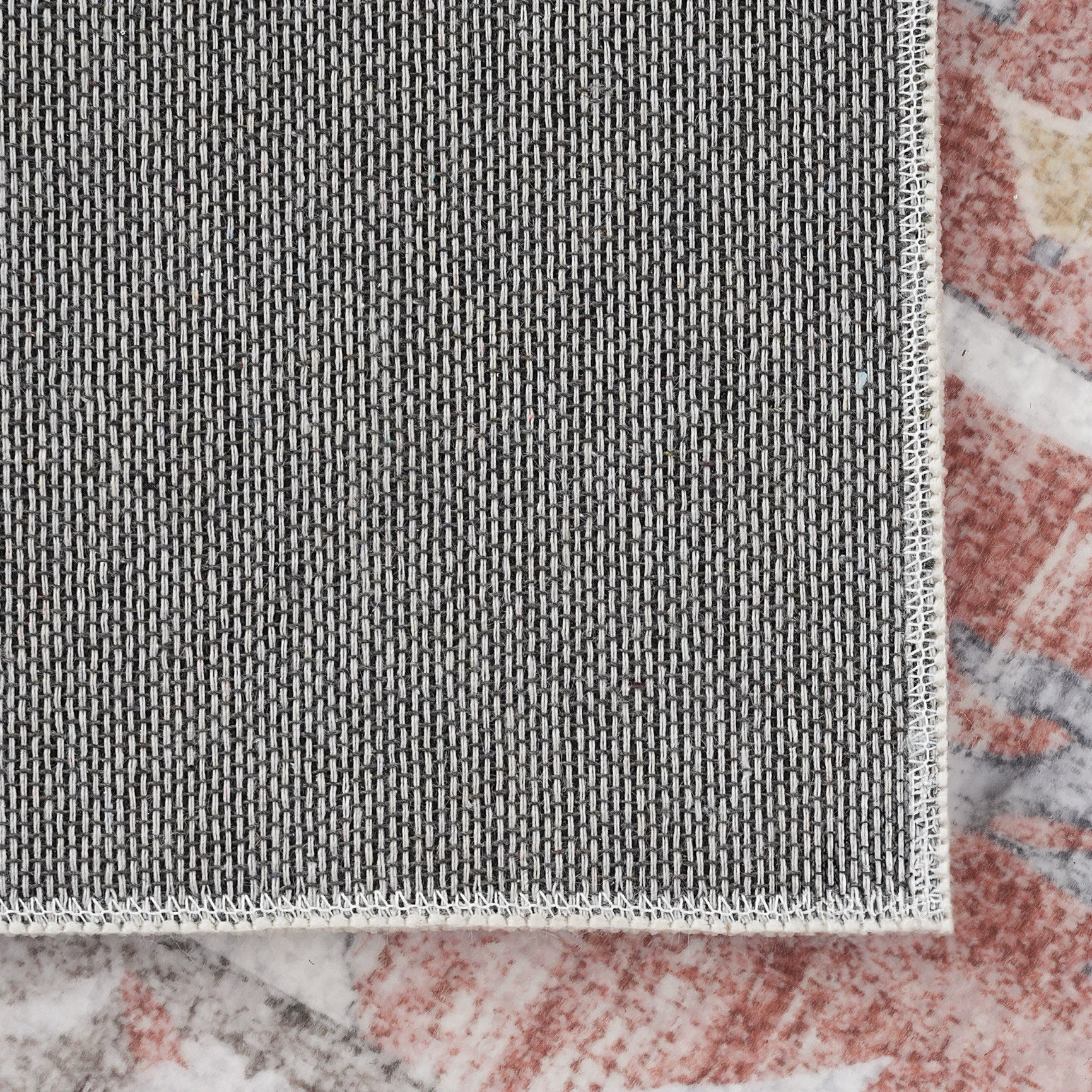 Milan Leyton Printed Plush Fur Rug - 160x230 cm-hbxdecorandfurnishings-floorcoverings-rugs-image-4
