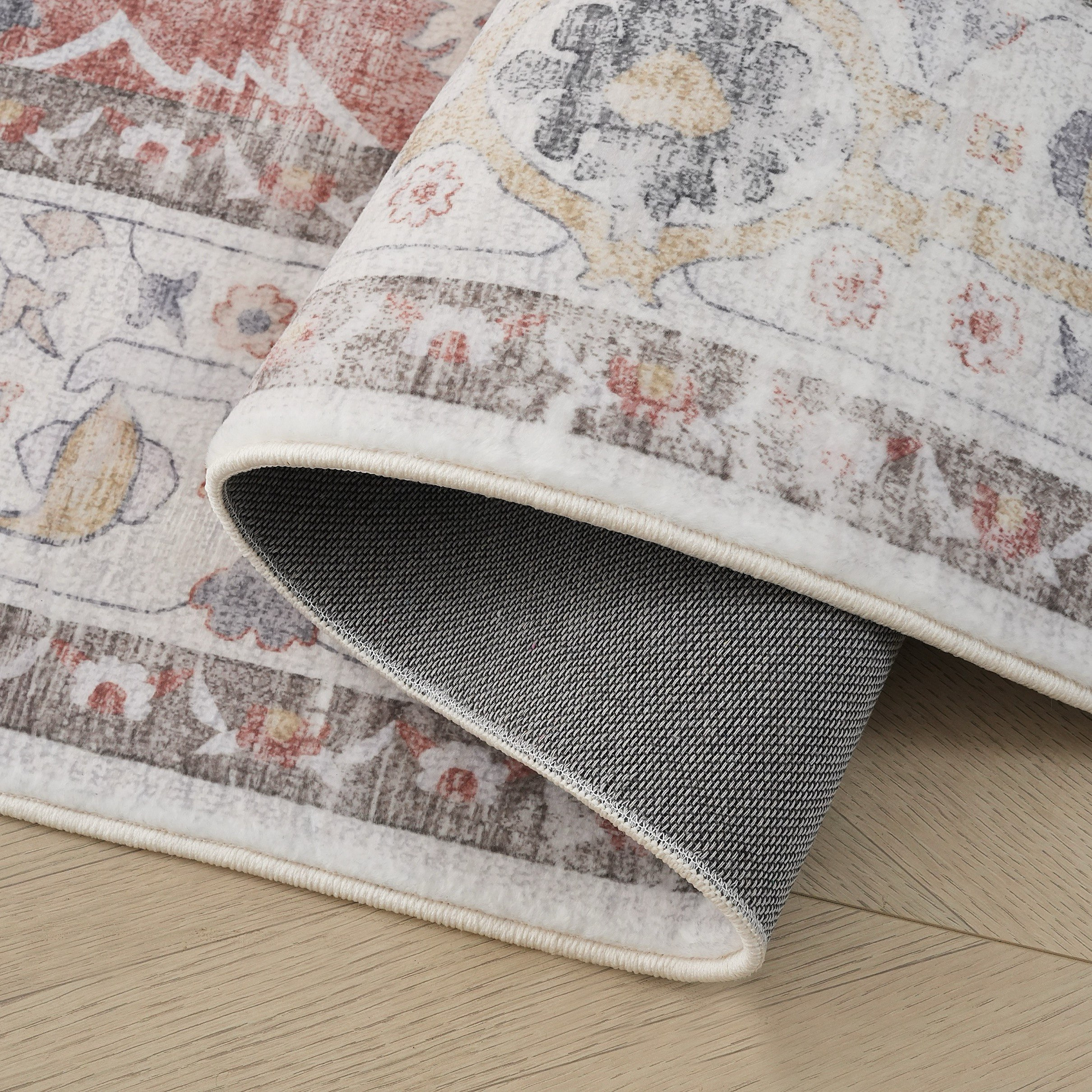 Milan Leyton Printed Plush Fur Rug - 200x300 cm-hbxdecorandfurnishings-floorcoverings-rugs-image-4