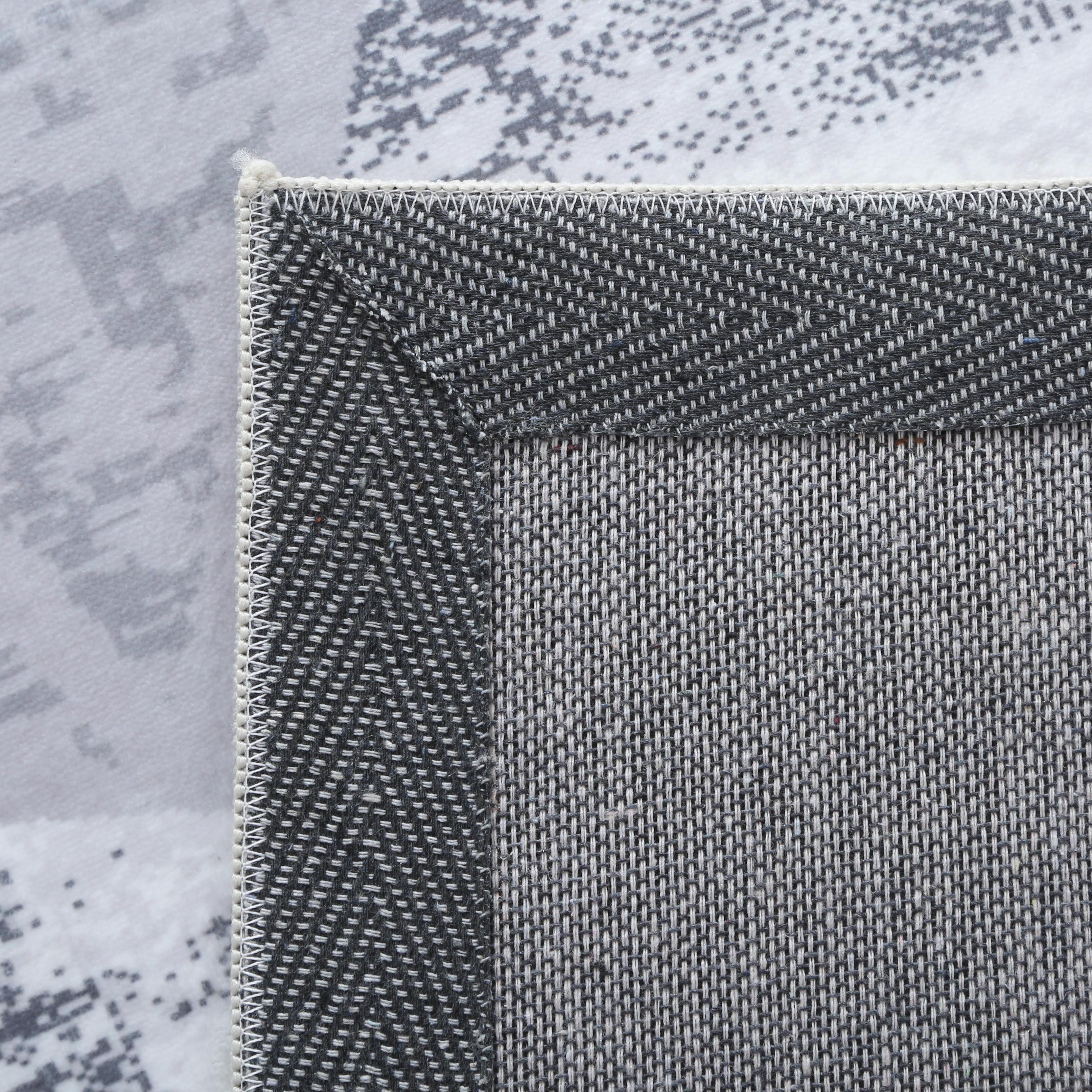 Wells Mia Printed Flannel Rug - 110x160 cm-hbxdecorandfurnishings-floorcoverings-rugs-image-4