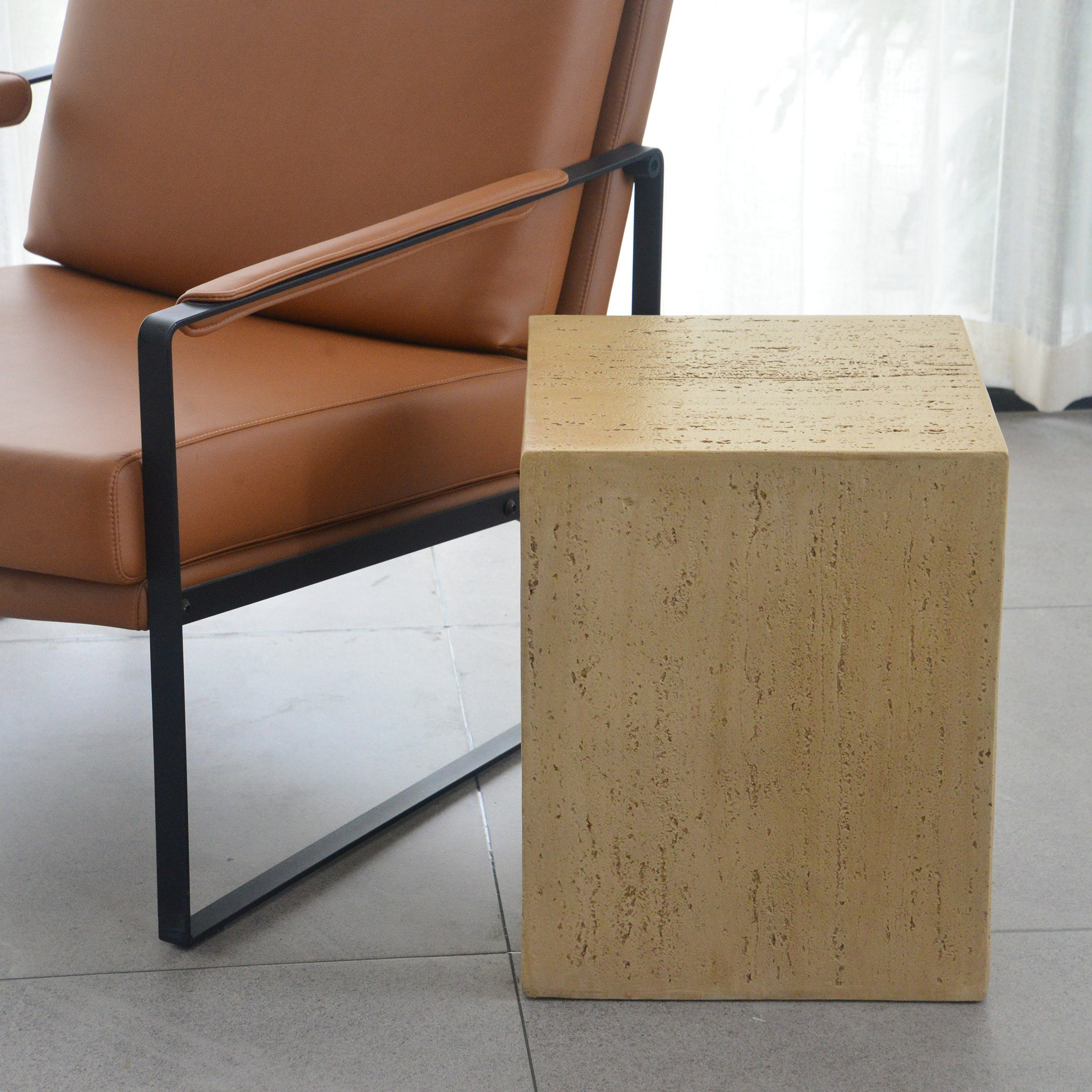 Spazio Faux Travertine End Table-PROMO_HB_SA_HBX10_TH1000_NEW_031025-image-2