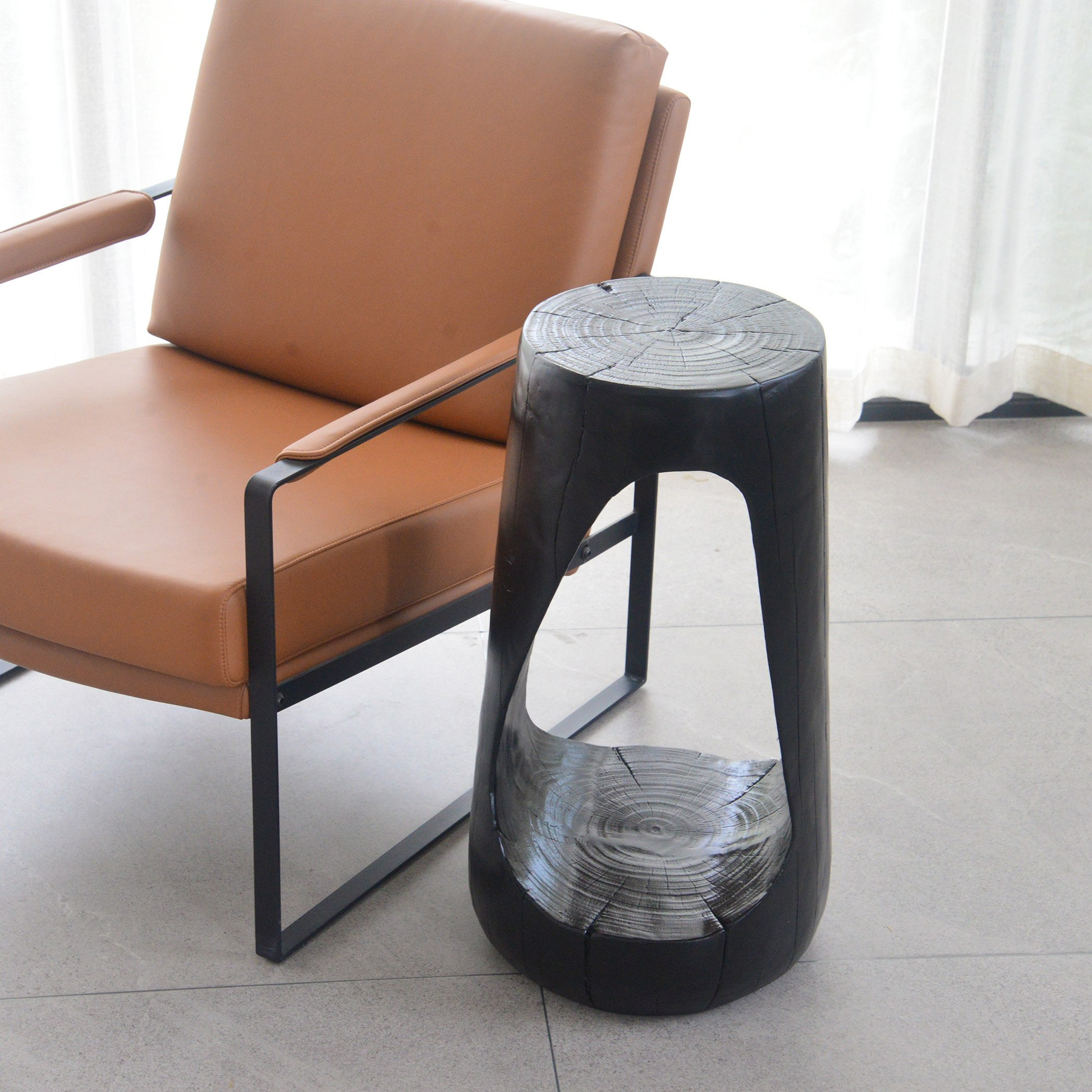 Duke Large Polyresin Accent Table-hbxfurniture-livingroom-endtables-image-2