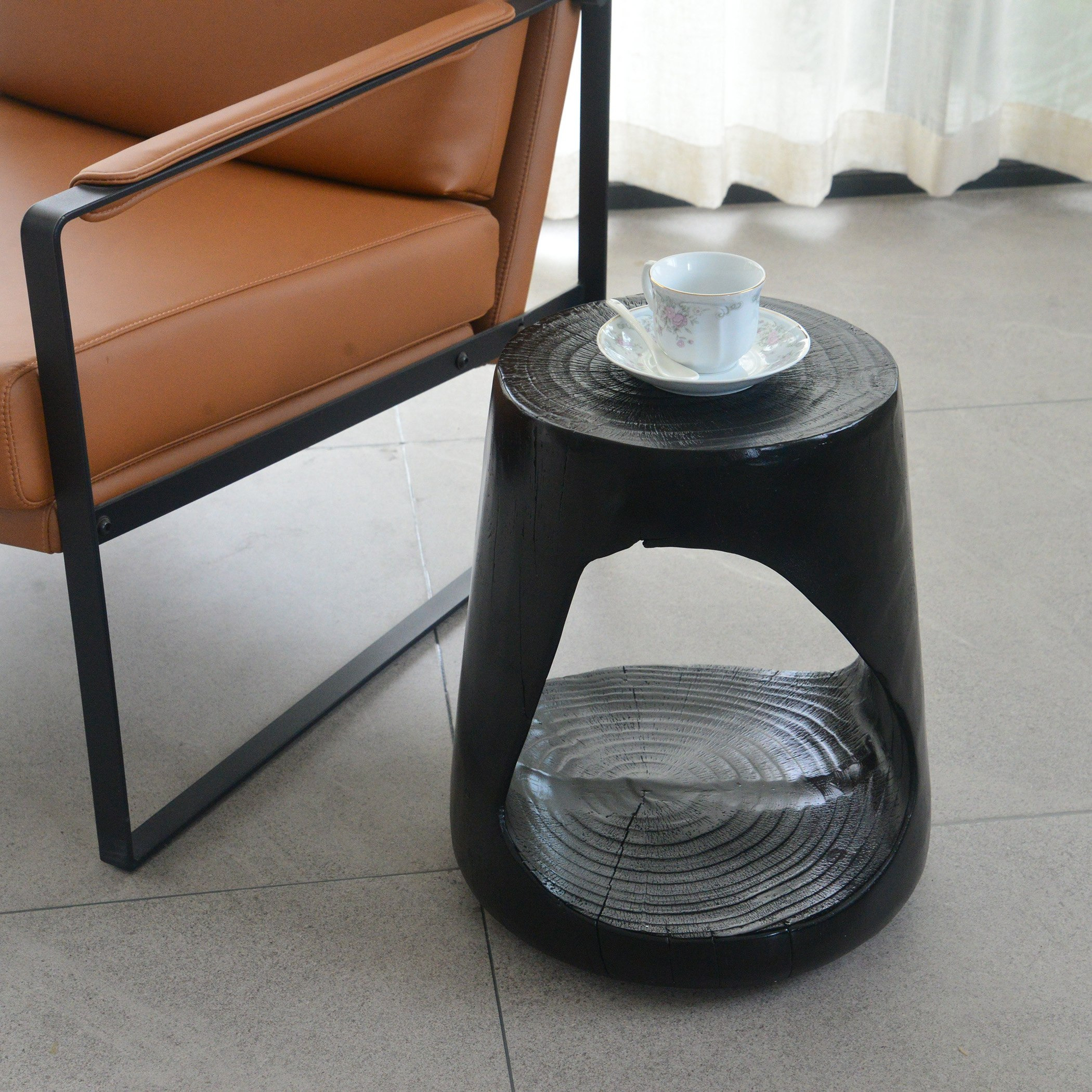 Duke Small Polyresin Accent Table-hbxfurniture-livingroom-endtables-image-2