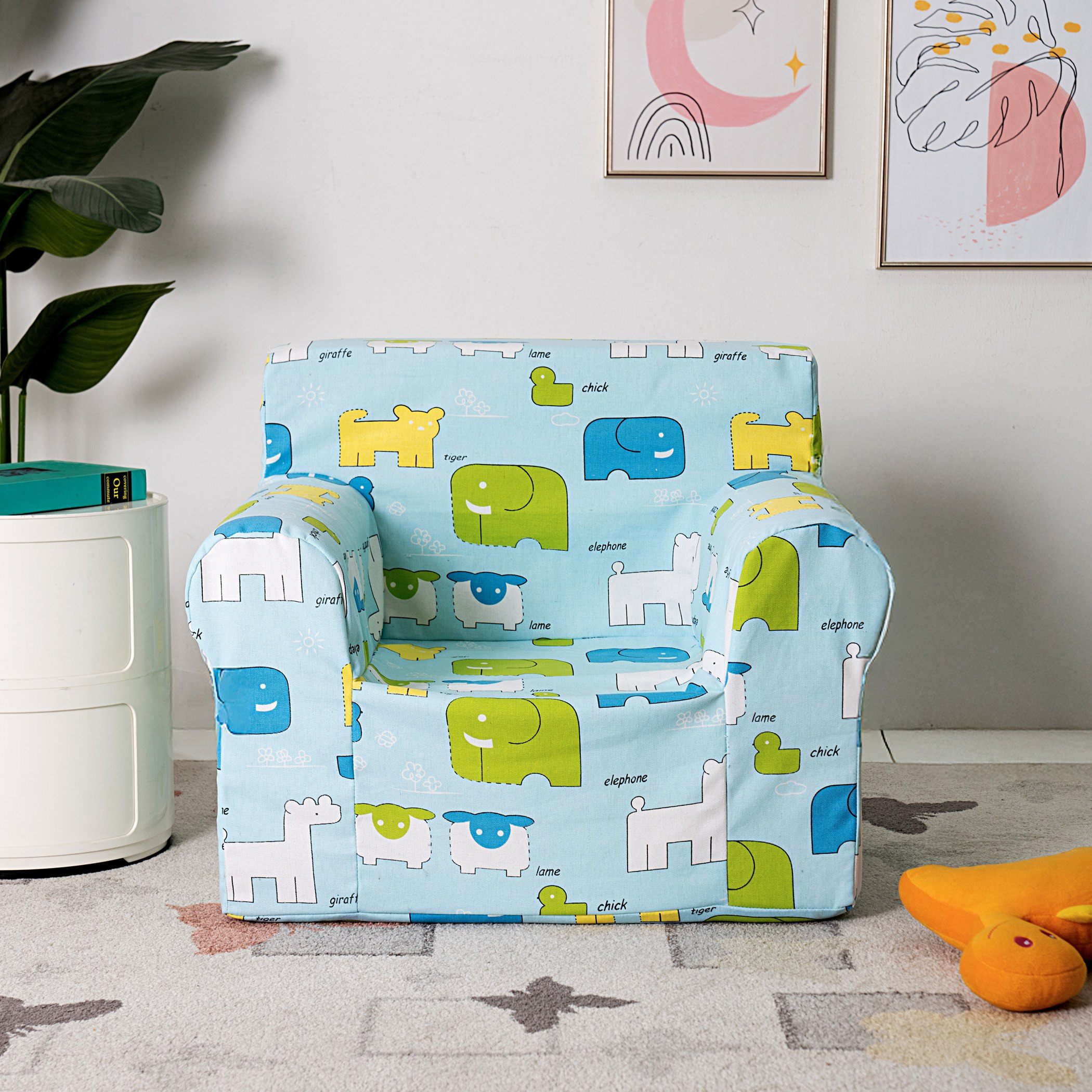 كرسي أطفال مع غطاء قابل للغسل من كوزي-hbxhomeware-hbxkidsandyouth-image-1