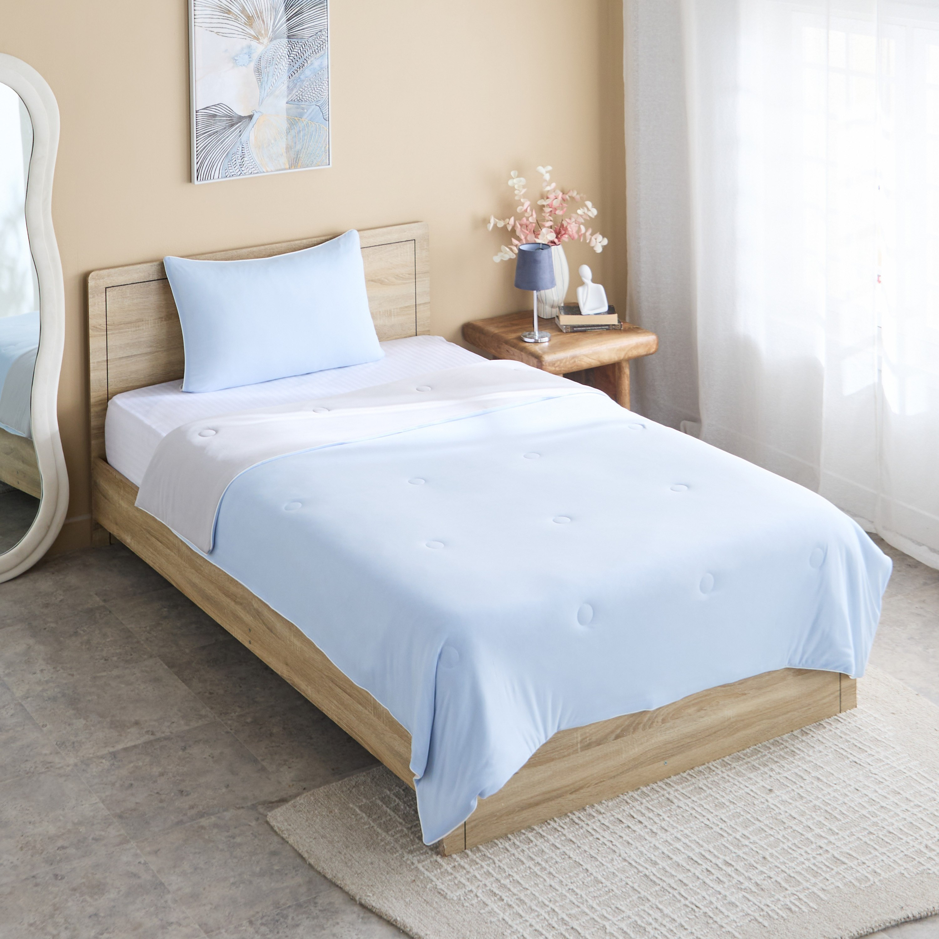 طقم لحاف تبريد توين من قطعتين من جلاسيا - 160×220 سم-hbxhomeware-hbxbedroom-image-2