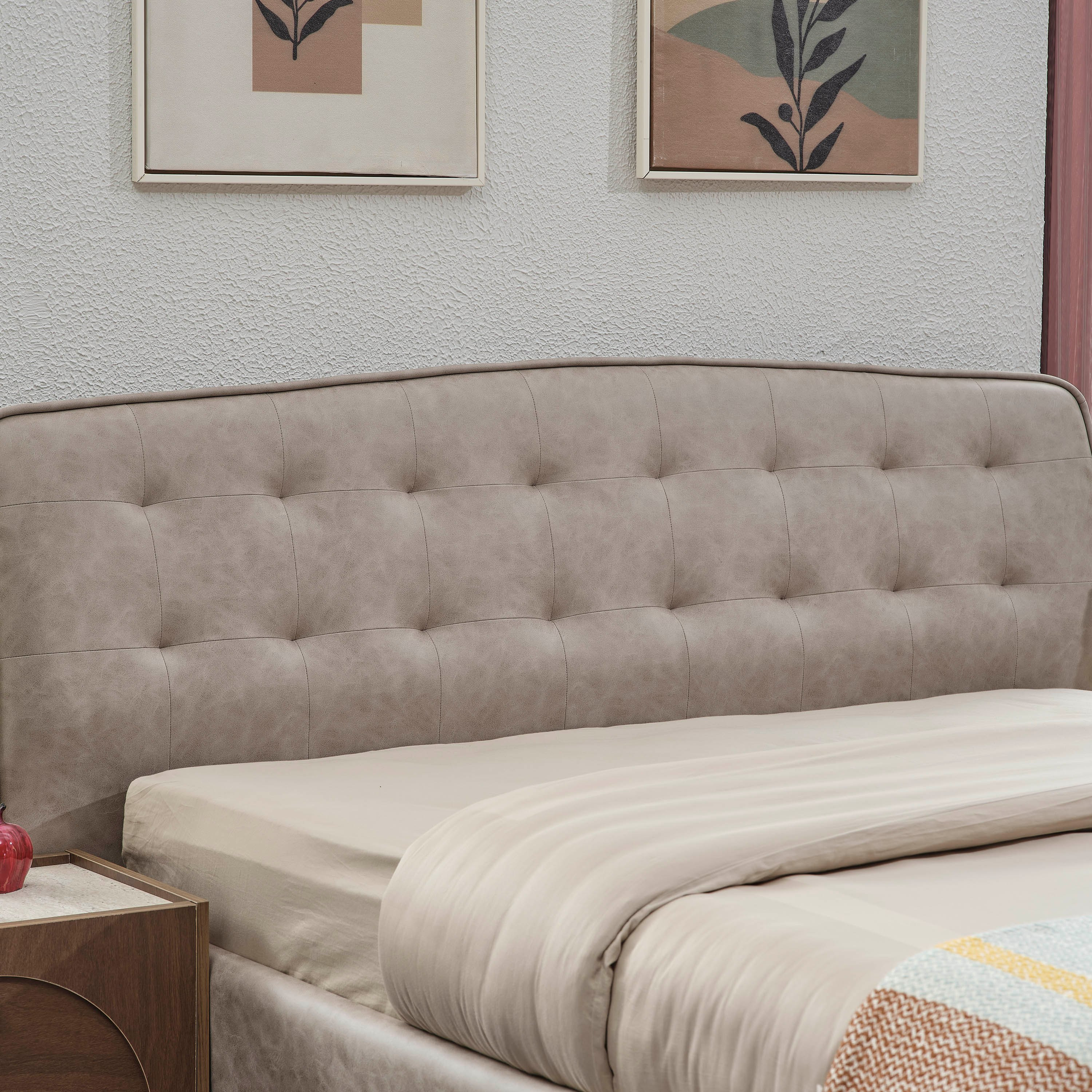 طقم غرفة نوم كينج 5 قطع من لويسيا - 180x200 سم-hbxbedroom-bedsandbedsets-bedroomsets-king-image-5