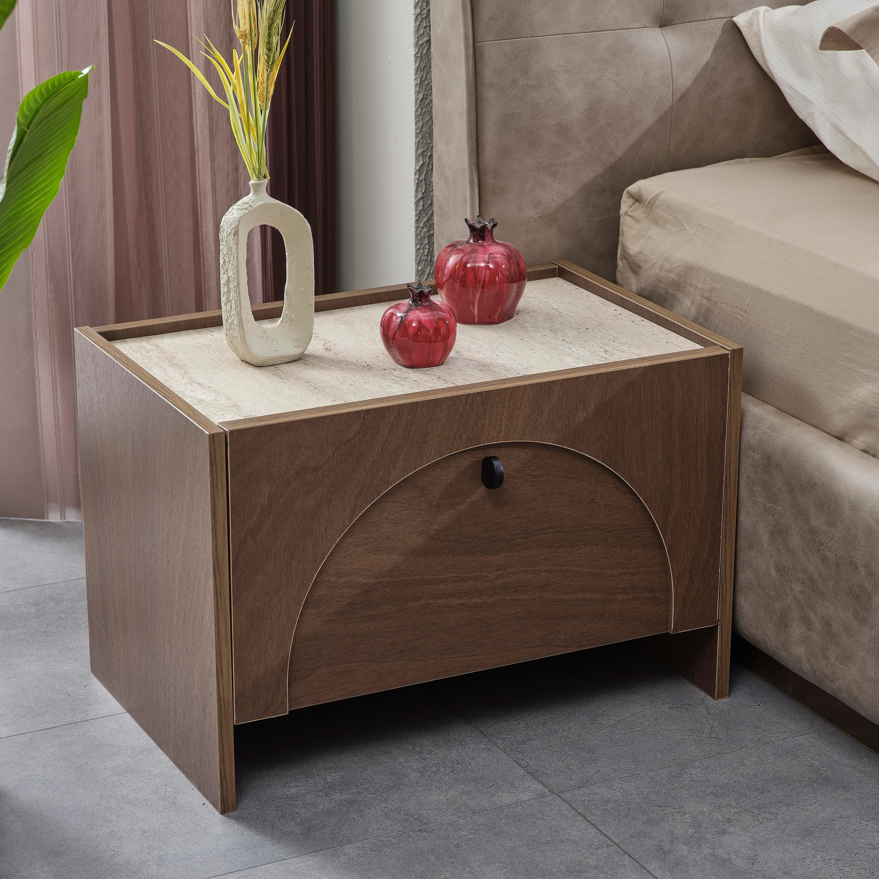 طقم غرفة نوم كينج 5 قطع من لويسيا - 180x200 سم-hbxbedroom-bedsandbedsets-bedroomsets-king-image-12