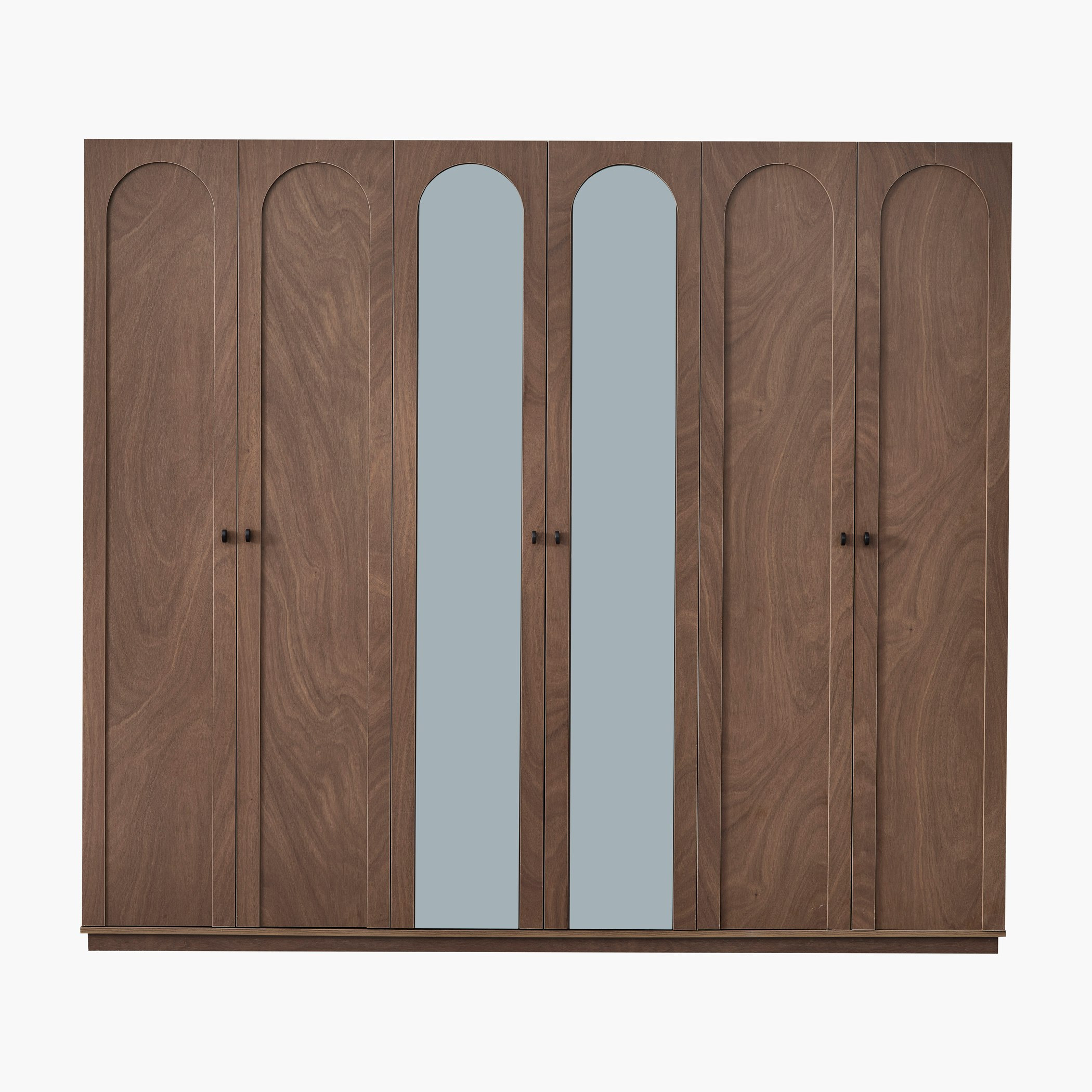 Luisia 6-Door Wardrobe with 2 Mirrors-hbxfurniture-wardrobes-image-3
