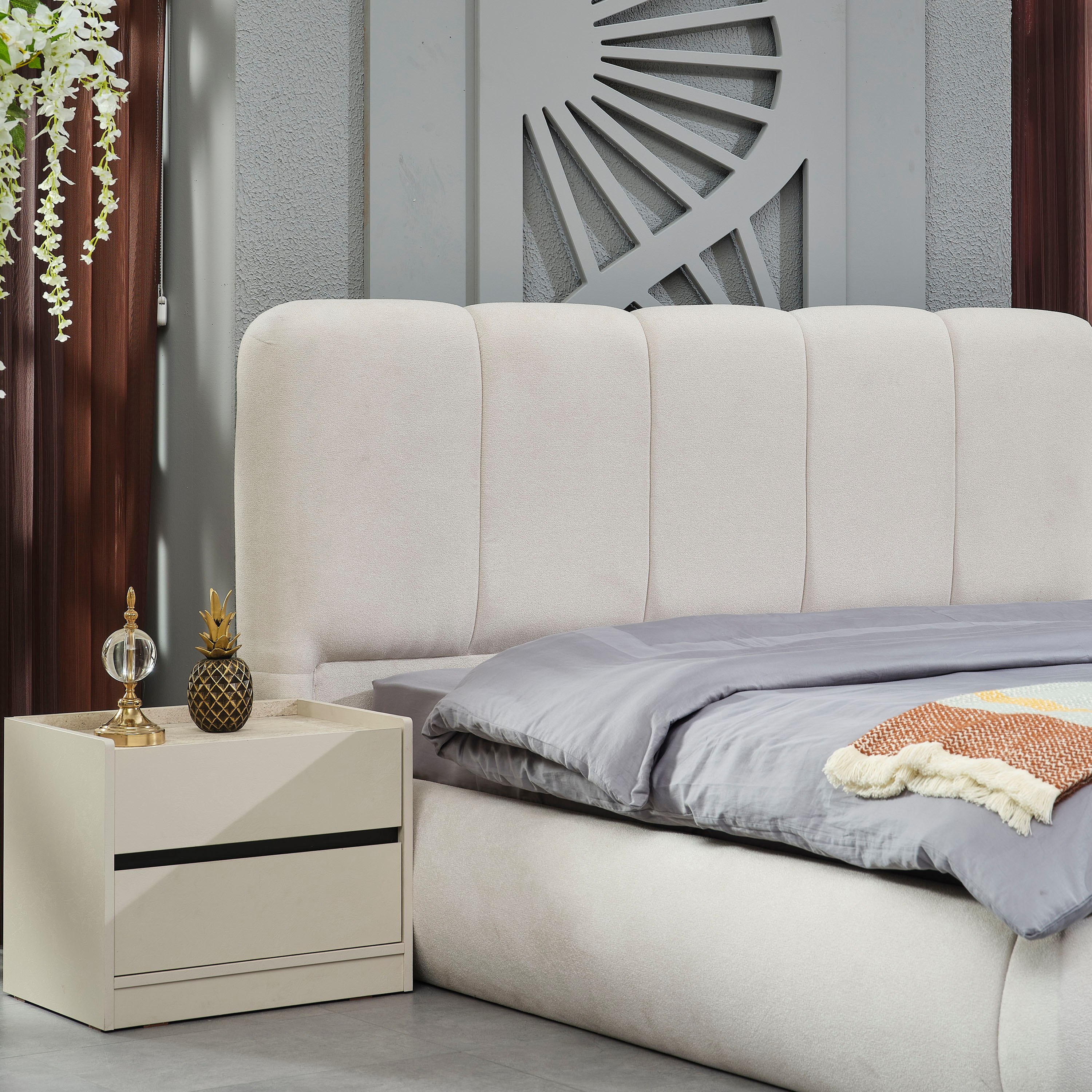 Melbourne 6-Piece King Bedroom Set - 180x200 cm-hbxbedroom-bedsandbedsets-bedroomsets-king-image-5