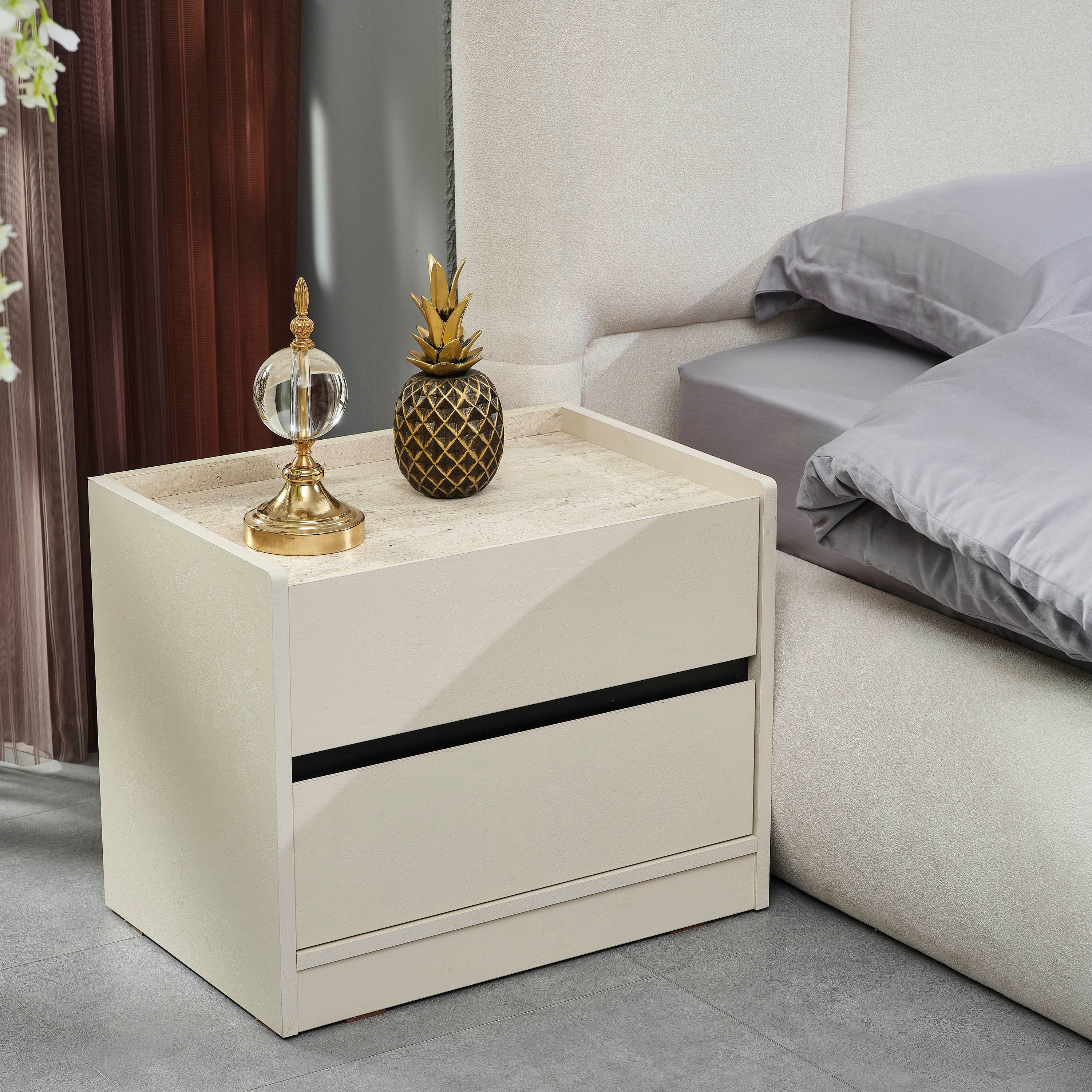 Melbourne 6-Piece King Bedroom Set - 180x200 cm-hbxbedroom-bedsandbedsets-bedroomsets-king-image-10