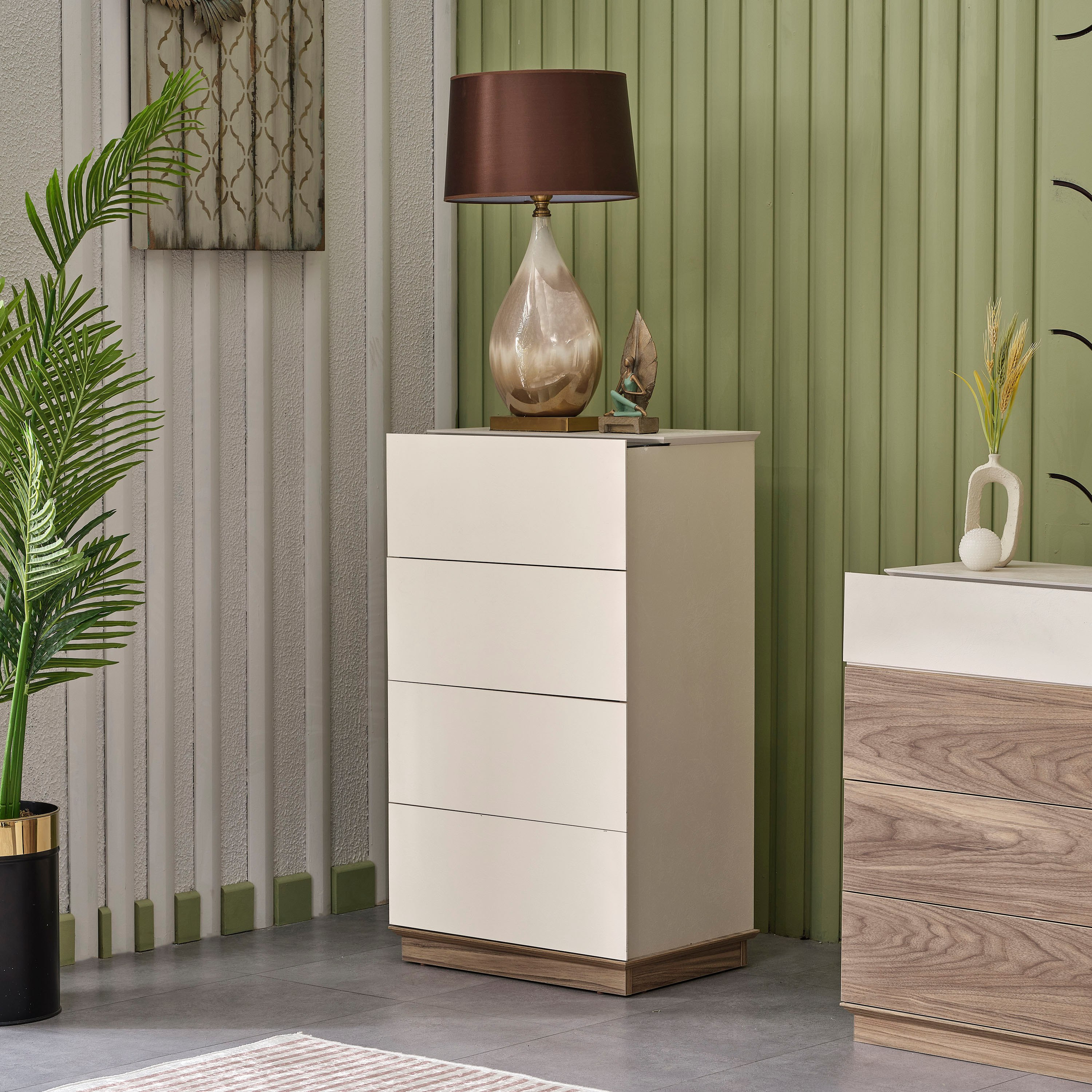 Leona Chest of 4 Drawers-hbxfurniture-dressersandchests-chestofdrawers-image-1