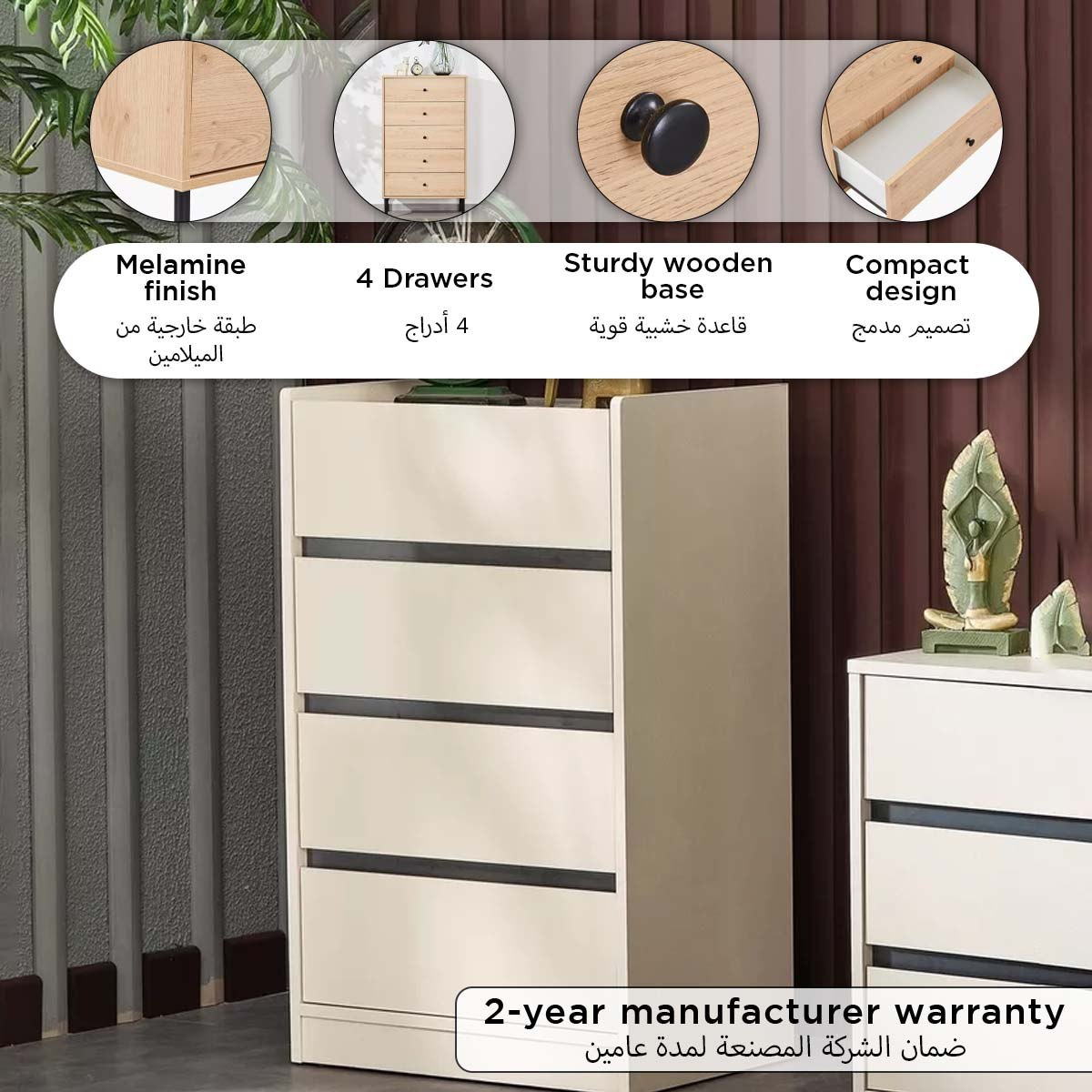 Melbourne Chest of 4 Drawers-PROMO_HB_SA_HBX10_TH1000_NEW_031025-image-9