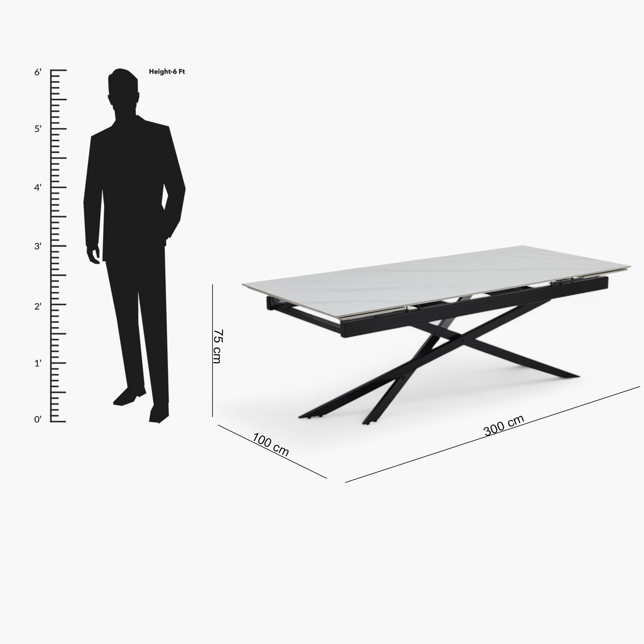 Durian 8-10 Seater Sintered Stone Extendable Dining Table-hbxfurniture-diningtablesandsets-diningtables-tenseater-image-12