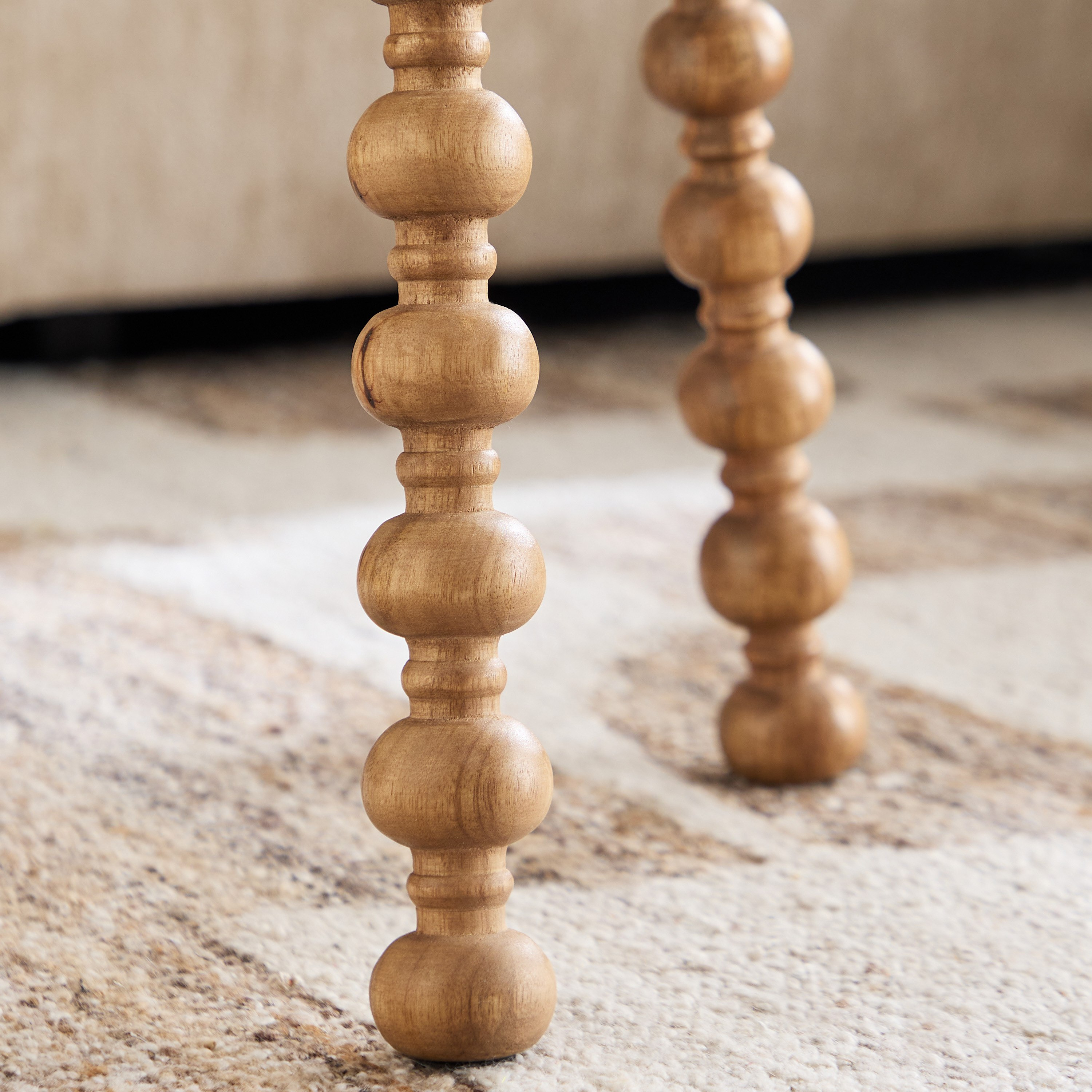 Vendra Knot Solid Wood Round End Table-hbxfurniture-livingroom-endtables-image-4