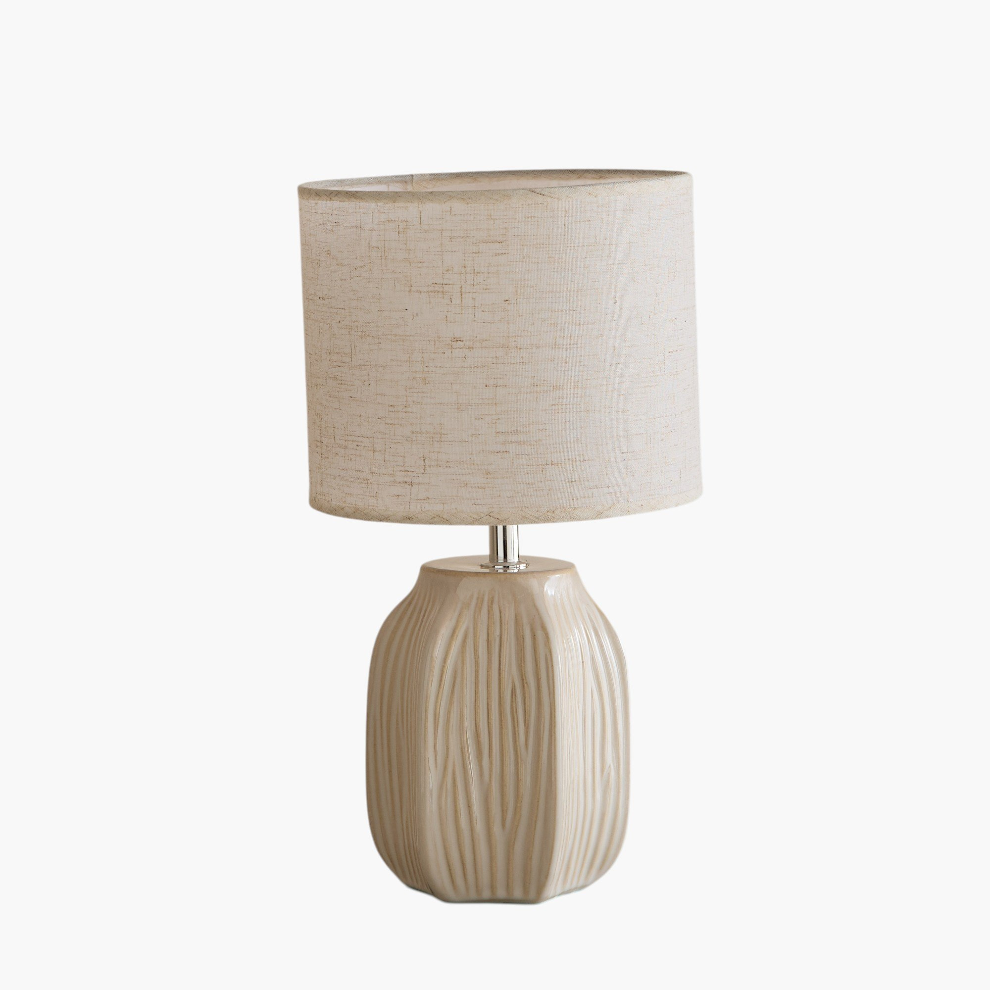 مصباح طاولة سيراميك بغطاء قماش من أليكس - 20x20x35 سم-hbxbedroom-lighting-tablelamps-image-5