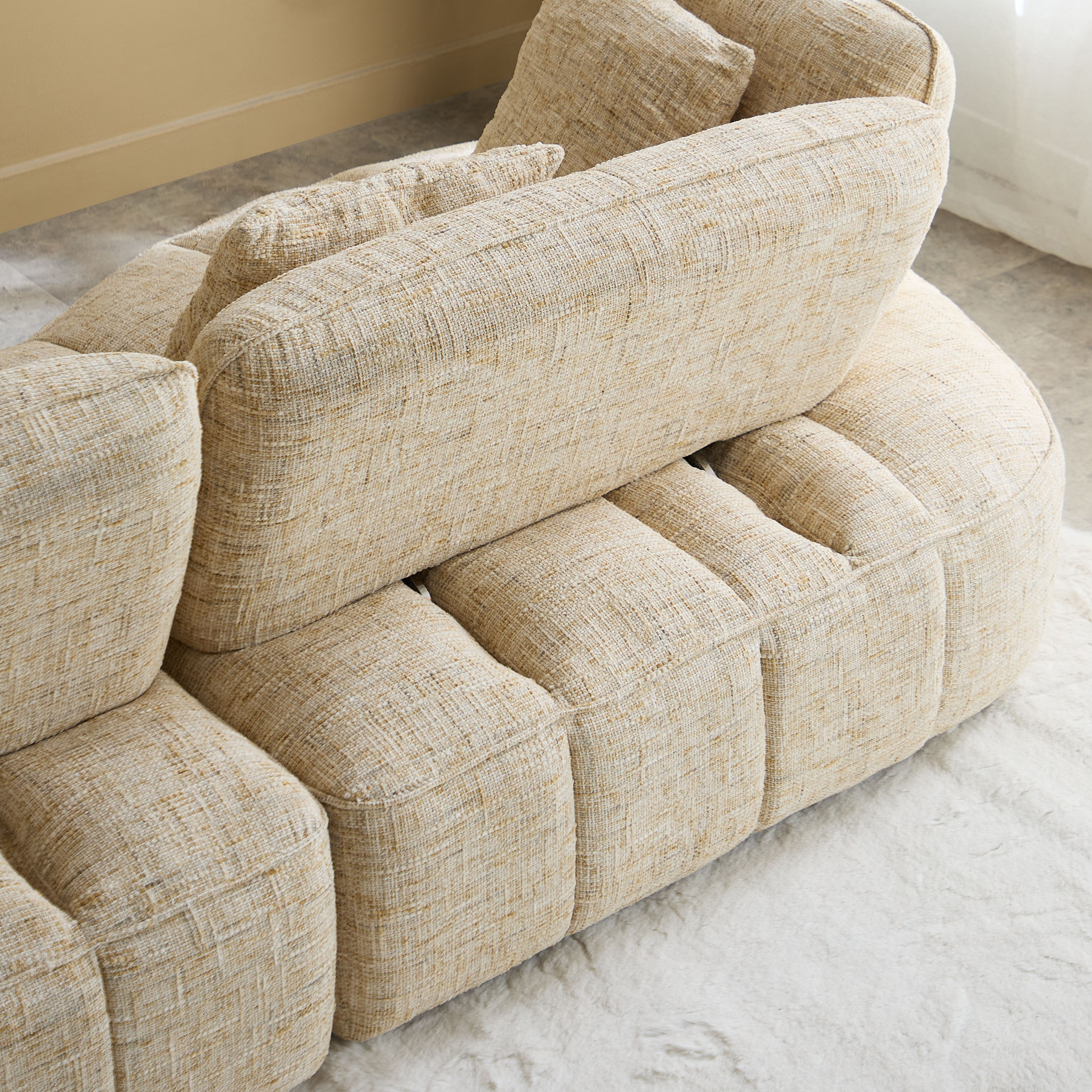 Havana 4-Seater Fabric Sofa with 4 Cushions and Adjustable Backrest-hbxlivingroom-sofasandarmchairs-sofas-image-10