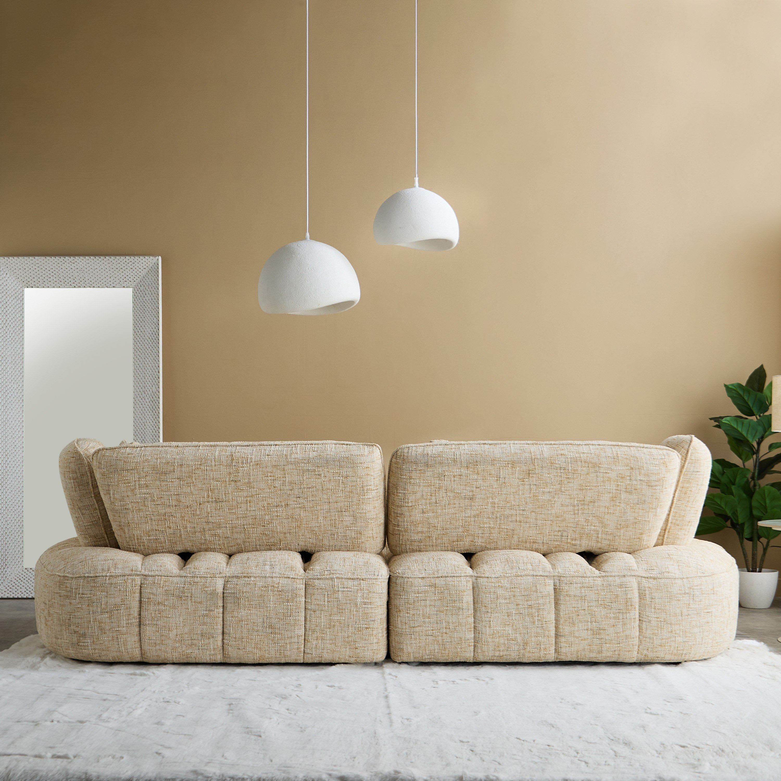 Havana 4-Seater Fabric Sofa with 4 Cushions and Adjustable Backrest-hbxlivingroom-sofasandarmchairs-sofas-image-4