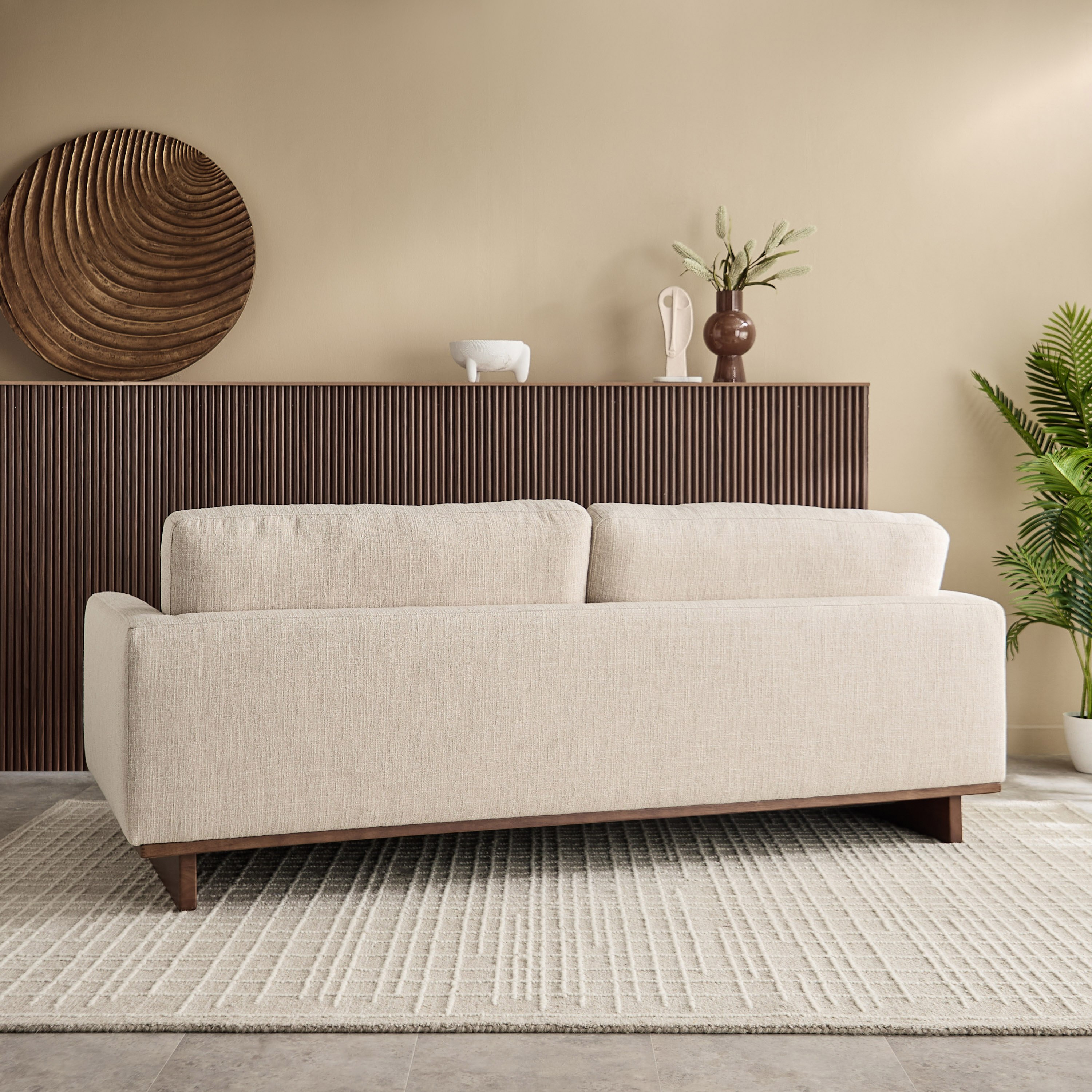 Monza 3-Seater Fabric Sofa with 2 Cushions-hbxlivingroom-sofasandarmchairs-sofas-image-3