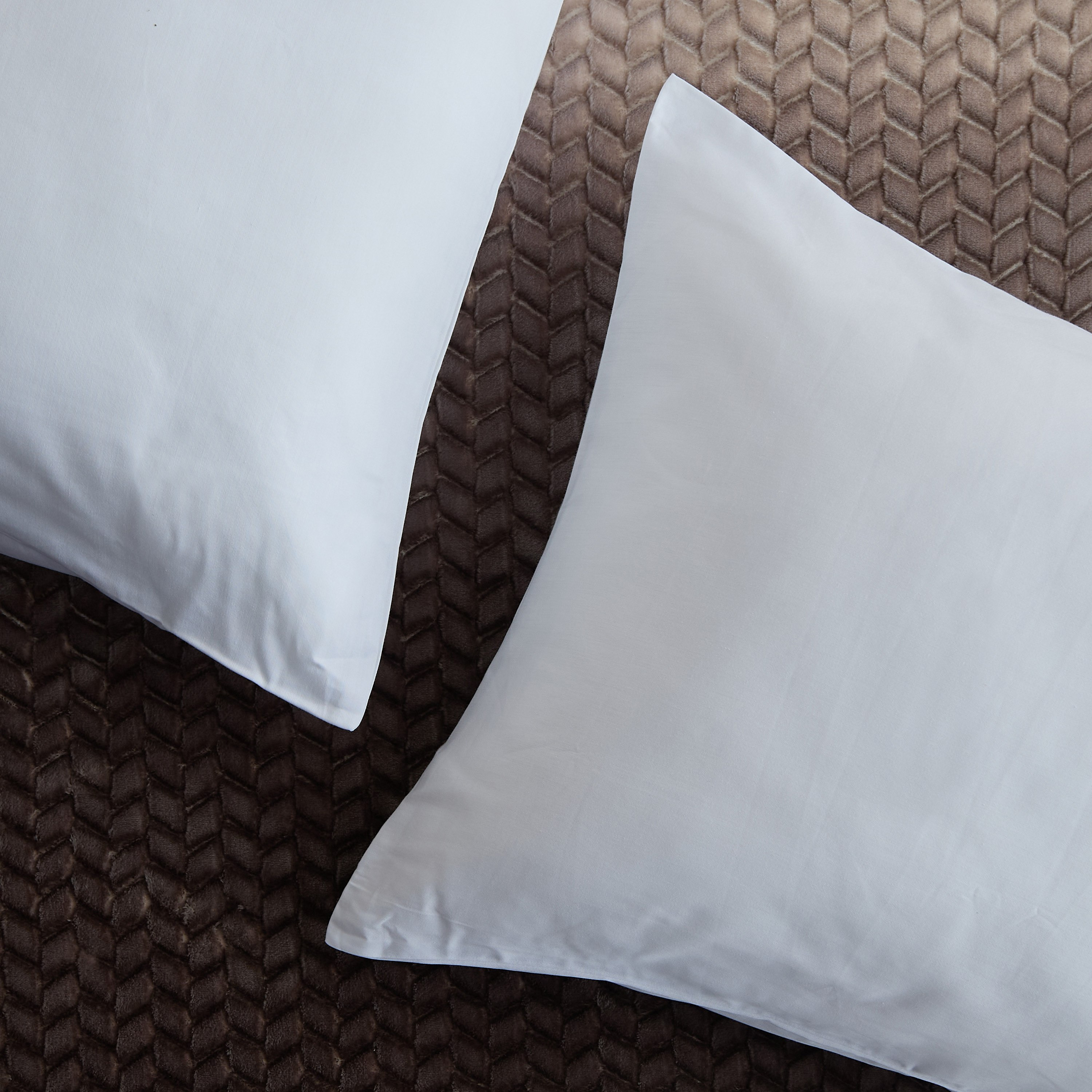 White Haven Pori 220 Thread Count 2-Piece Satin Cotton Pillow Cover Set - 50x75 cm-hbxhomeware-hbxbedroom-image-4