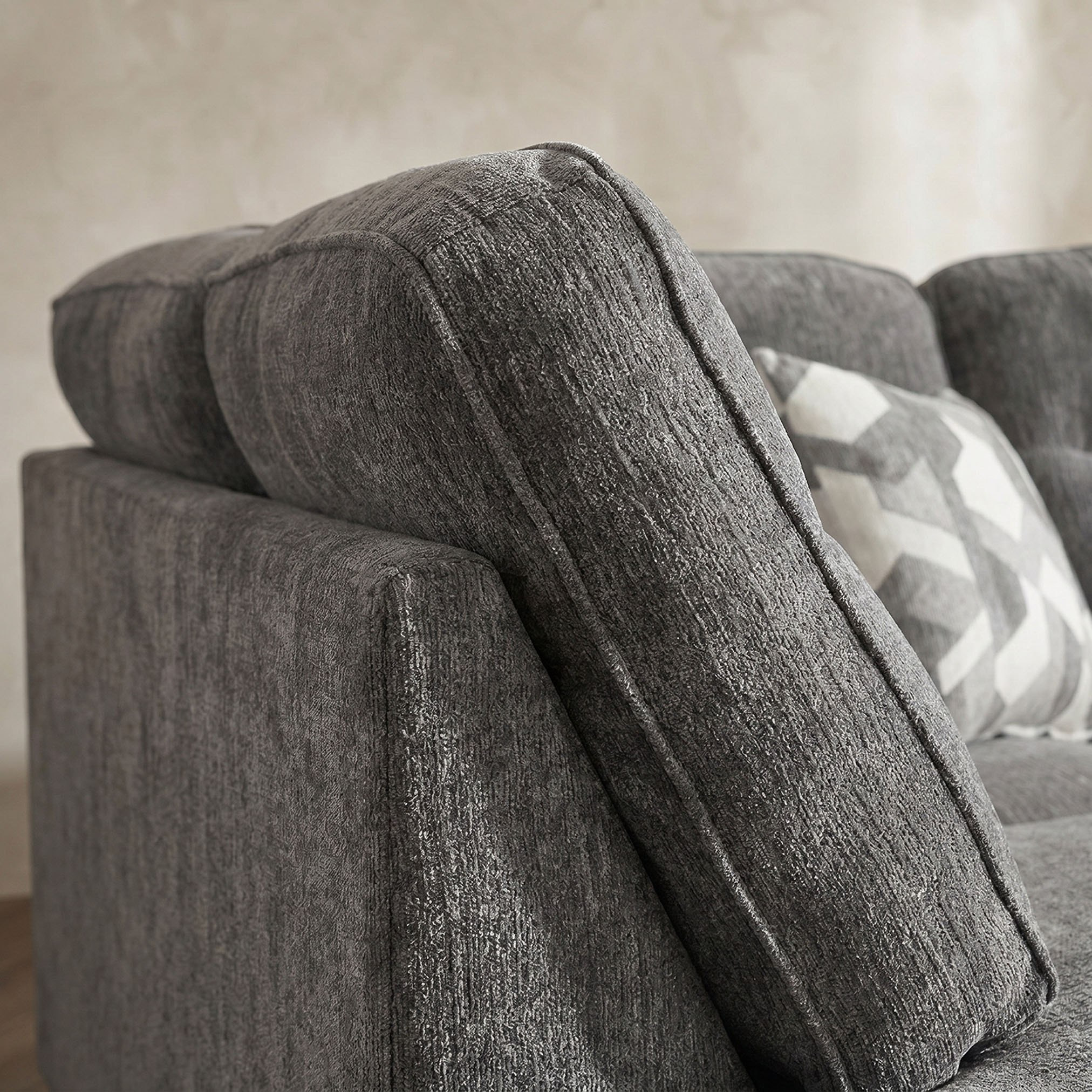 Veda 5-Seater Left Sectional Corner Fabric Sofa with 4 Cushions-hbxlivingroom-sofasandarmchairs-modularsofas-image-3