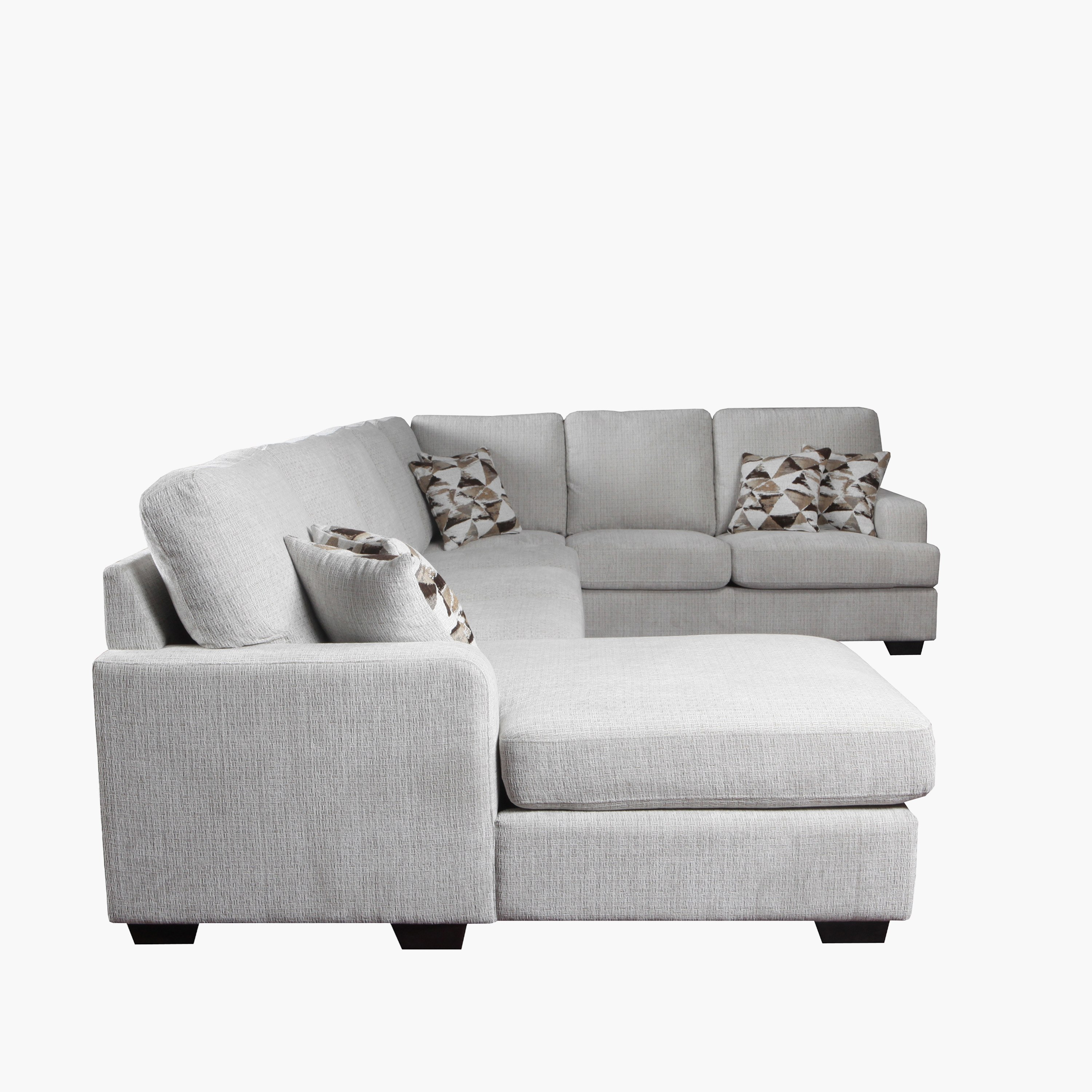Hampshire 7-Seater Right Sectional Fabric Sofa with 6 Cushions-hbxlivingroom-sofasandarmchairs-modularsofas-image-5