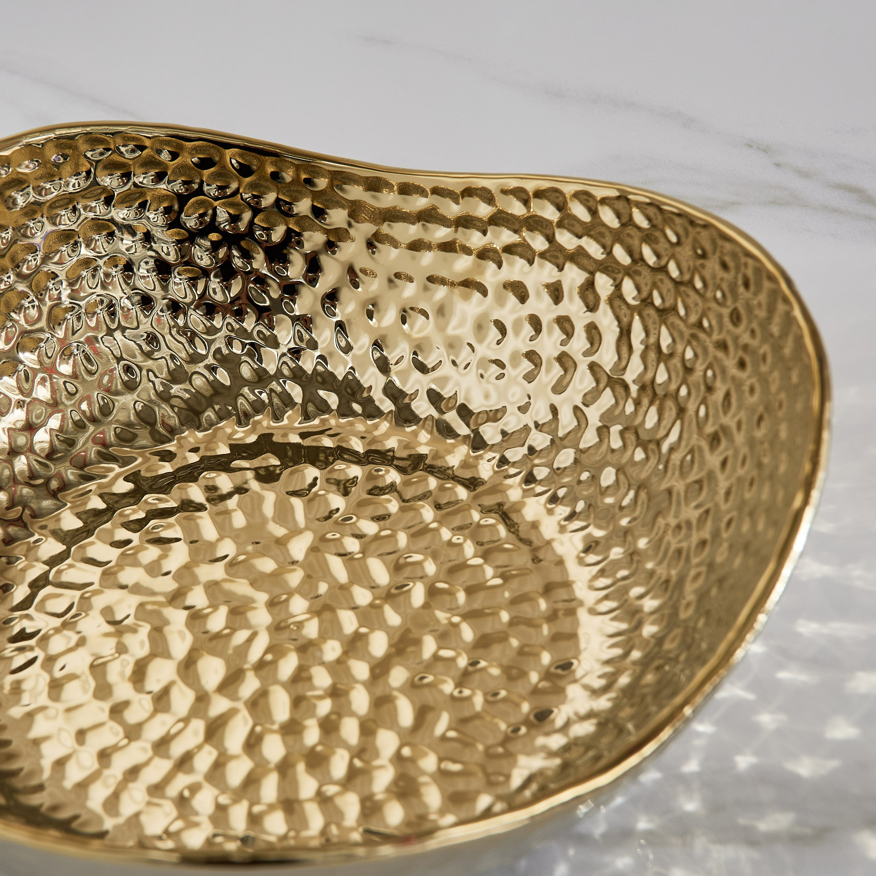 وعاء سيراميك بتشطيب مطروق من سانسا ديوك - 28×28×9.5 سم-hbxdecorandfurnishings-homeaccessories-bowls-image-3