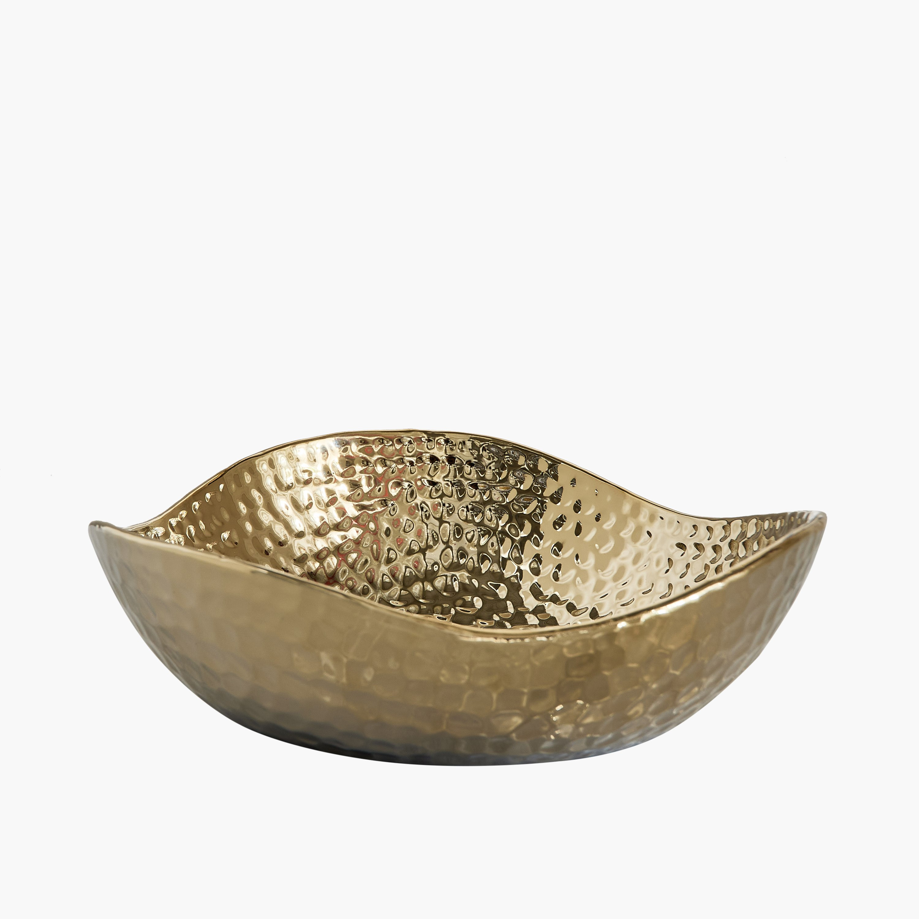 وعاء سيراميك بتشطيب مطروق من سانسا ديوك - 28×28×9.5 سم-hbxdecorandfurnishings-homeaccessories-bowls-image-5